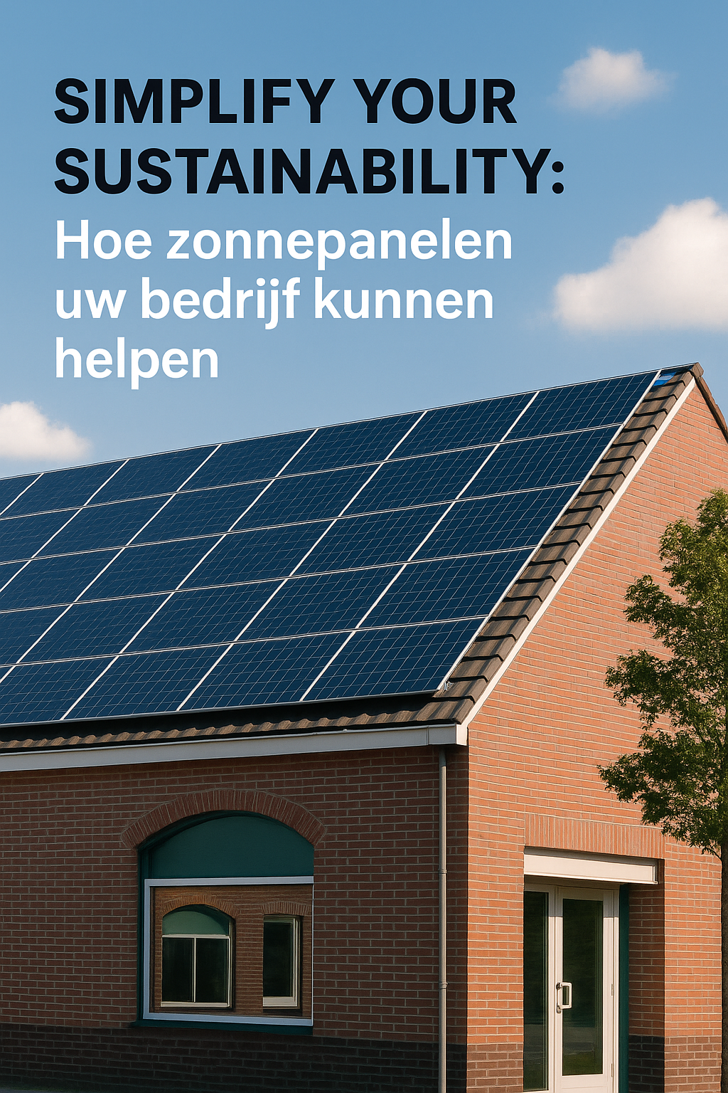 Verduurzamen als MKB: De voordelen van zonnepanelen en energiebesparingsadvies