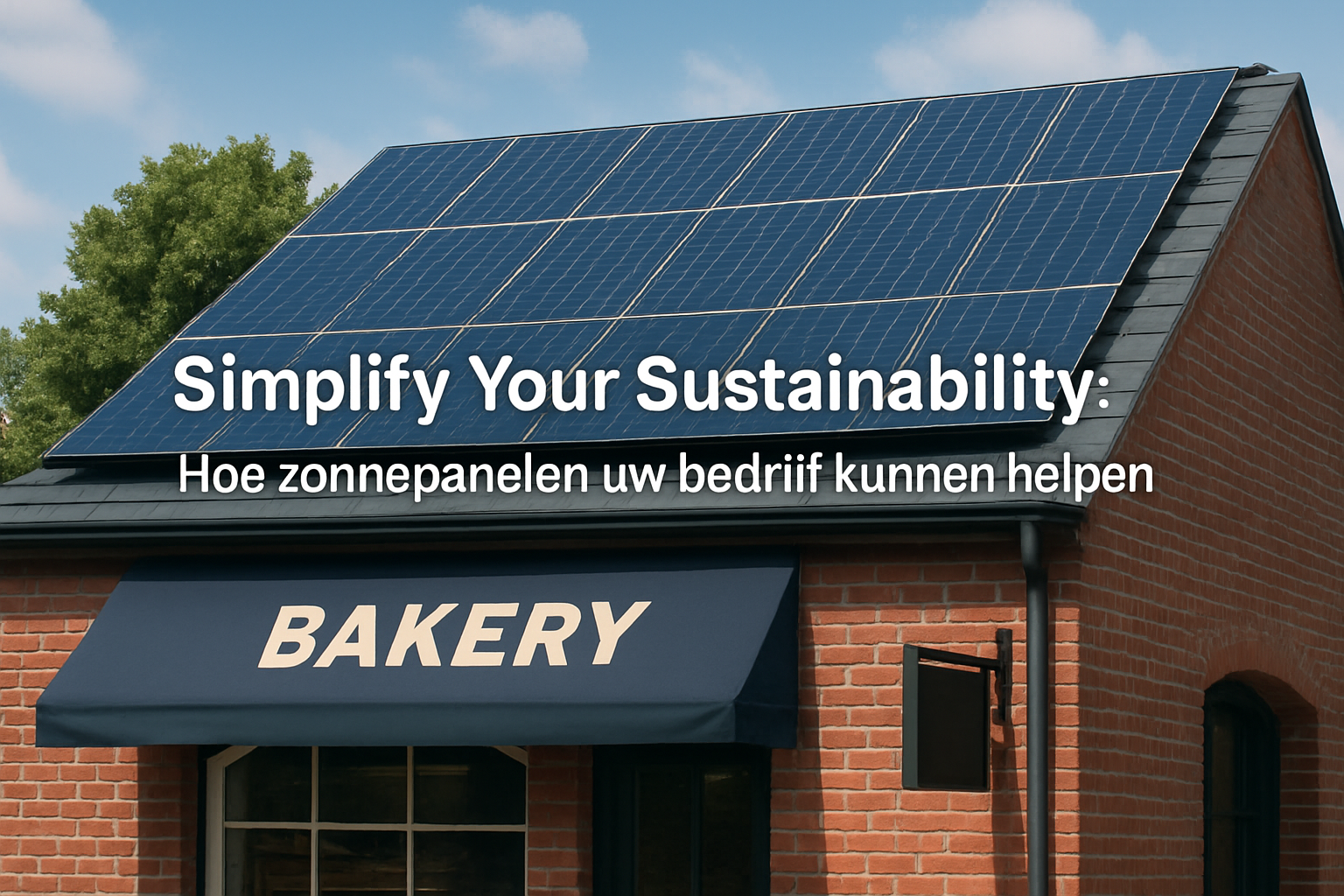 Verduurzamen als MKB: De voordelen van zonnepanelen en energiebesparingsadvies