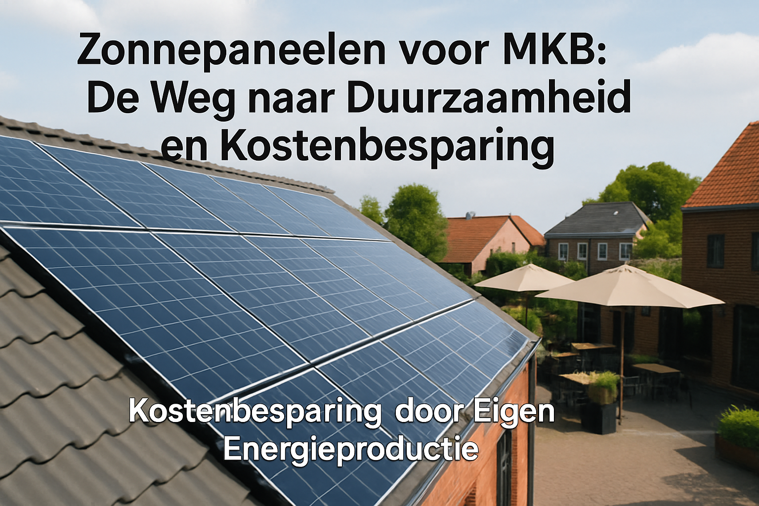 Zonnepanelen voor MKB: De Weg naar Duurzaamheid en Kostenbesparing