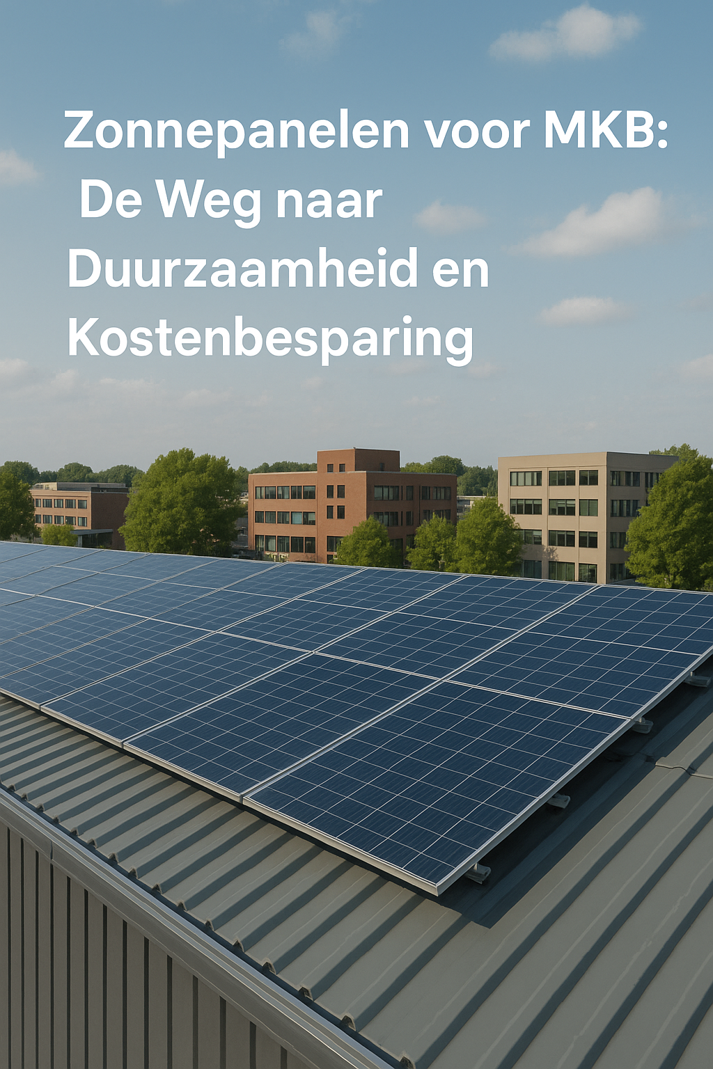 Zonnepanelen voor MKB: De Weg naar Duurzaamheid en Kostenbesparing