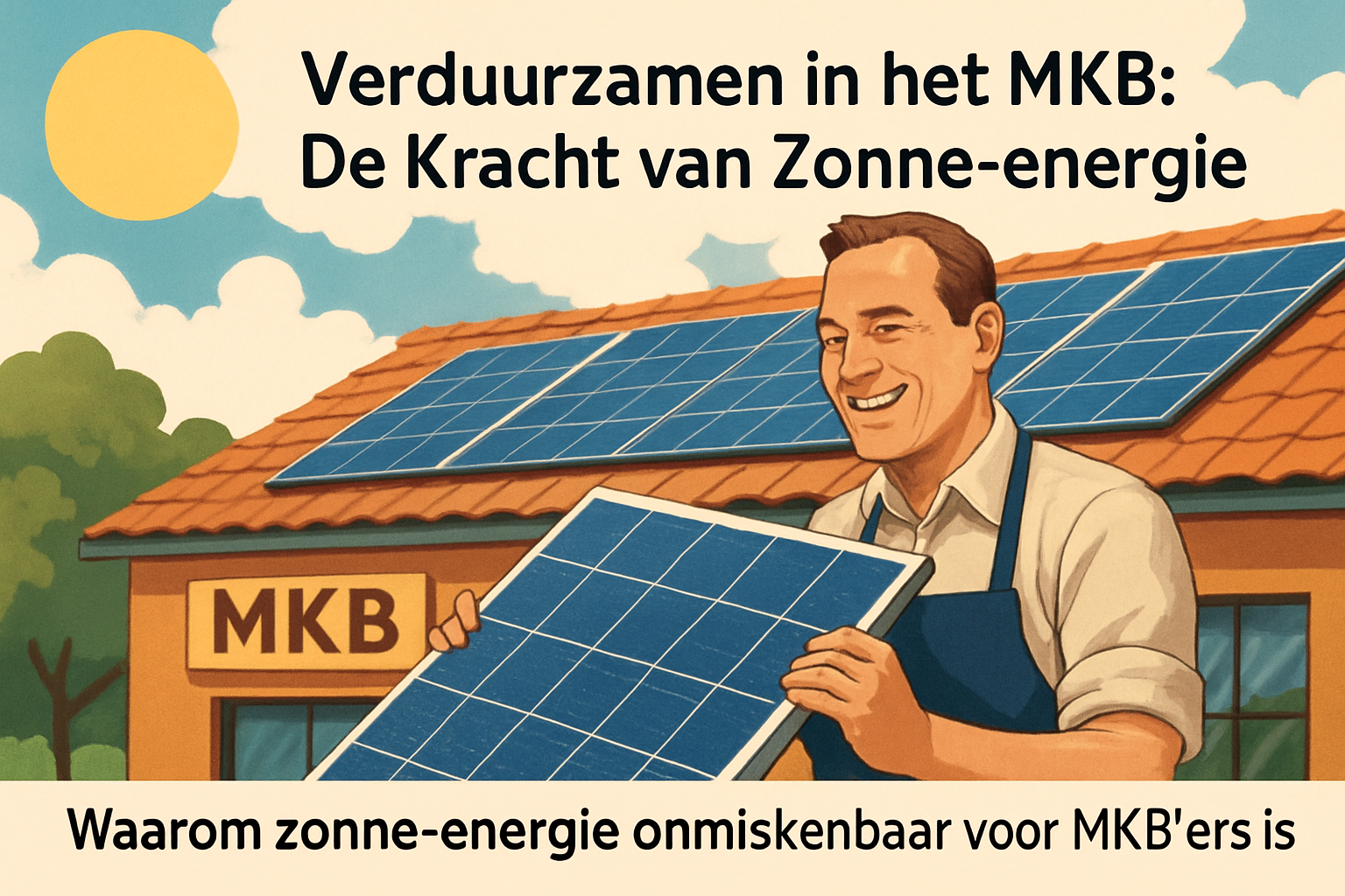 Verduurzamen in het MKB: De Kracht van Zonne-energie