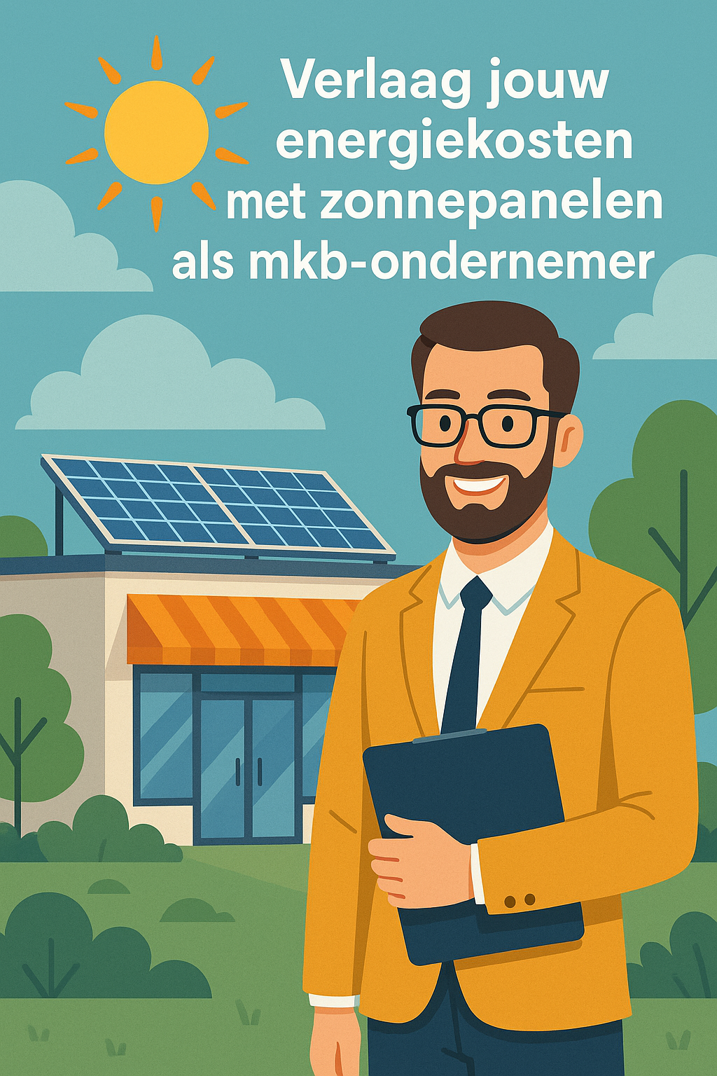 Verlaag jouw energiekosten met zonnepanelen als mkb-ondernemer