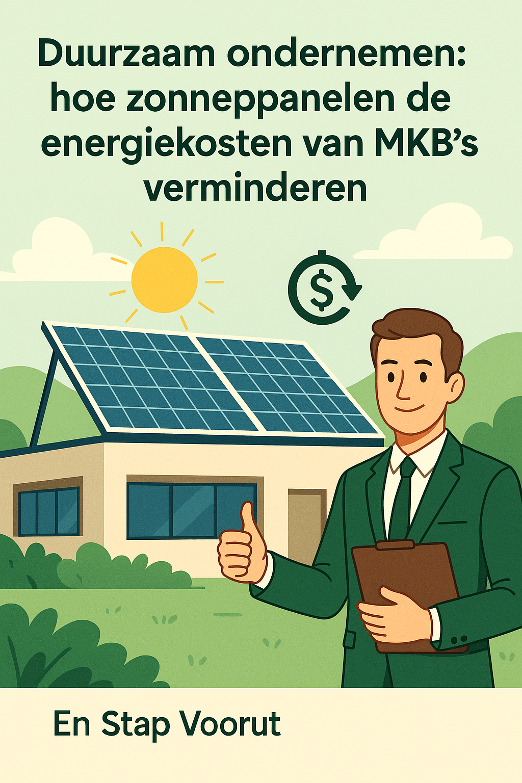Duurzaam Ondernemen: Hoe Zonnepanelen de Energiekosten van MKB'ers Verminderen