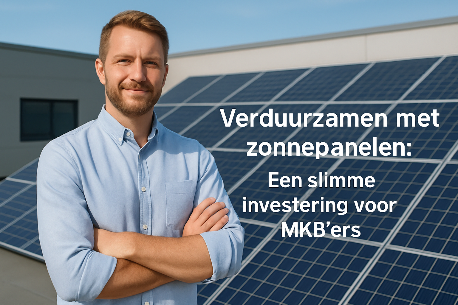 Duurzaam Ondernemen: Hoe Zonnepanelen de Energiekosten van MKB'ers Verminderen