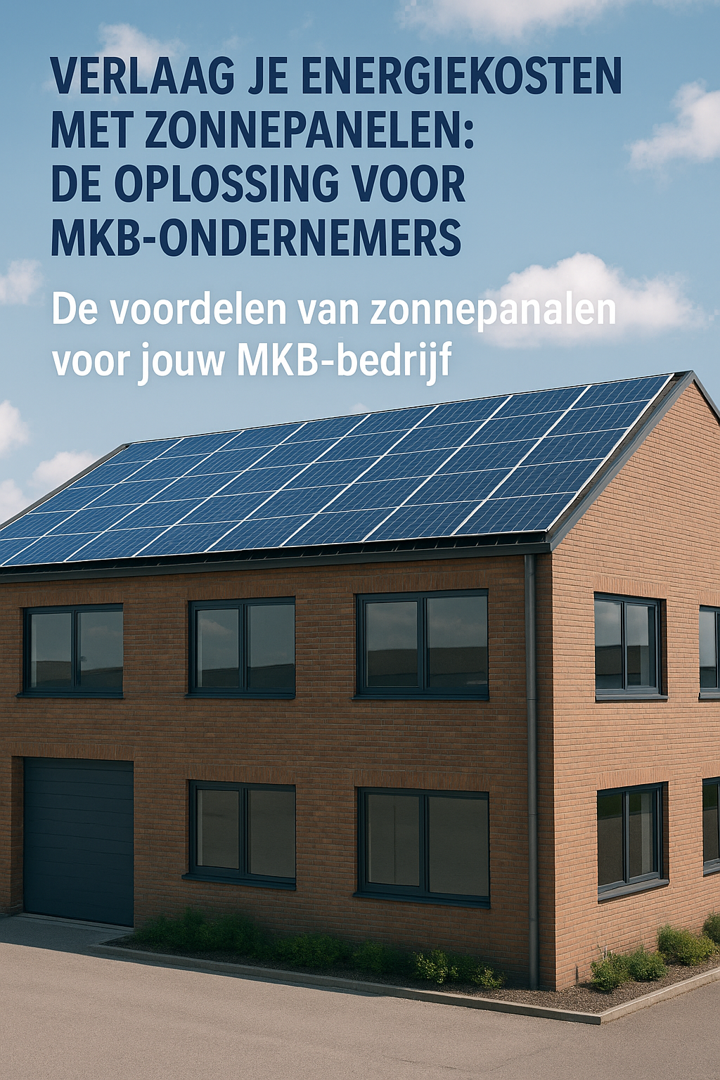 Verlaag je energiekosten met zonnepanelen: De oplossing voor MKB-ondernemers