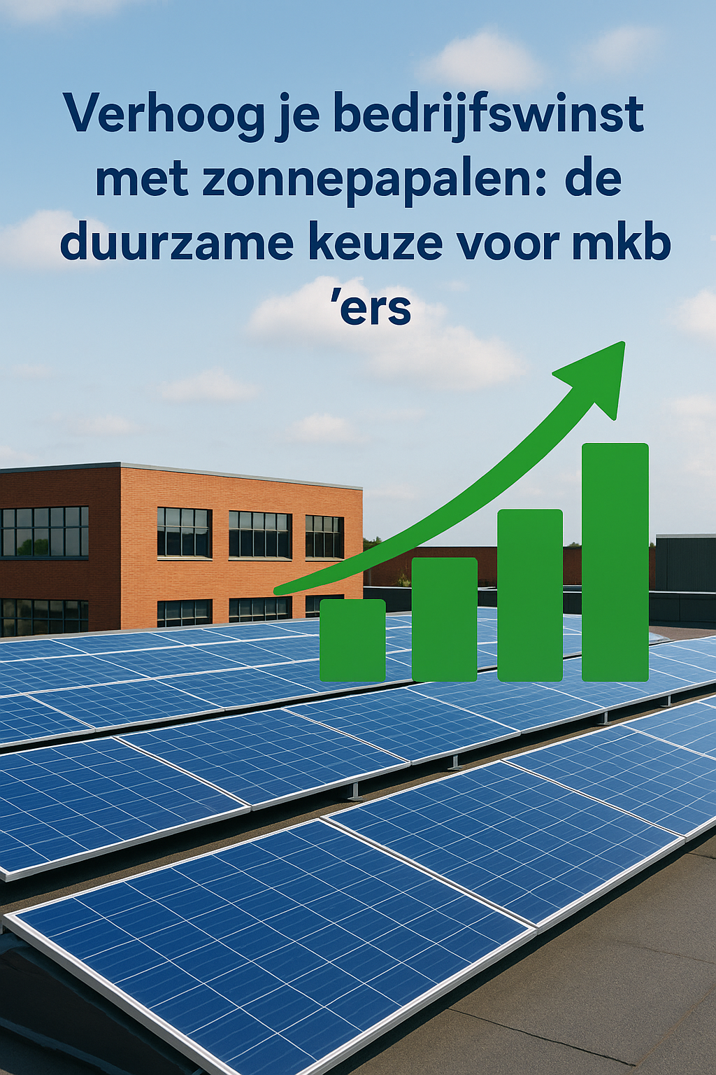 Verhoog je bedrijfswinst met zonnepanelen: de duurzame keuze voor mkb'ers