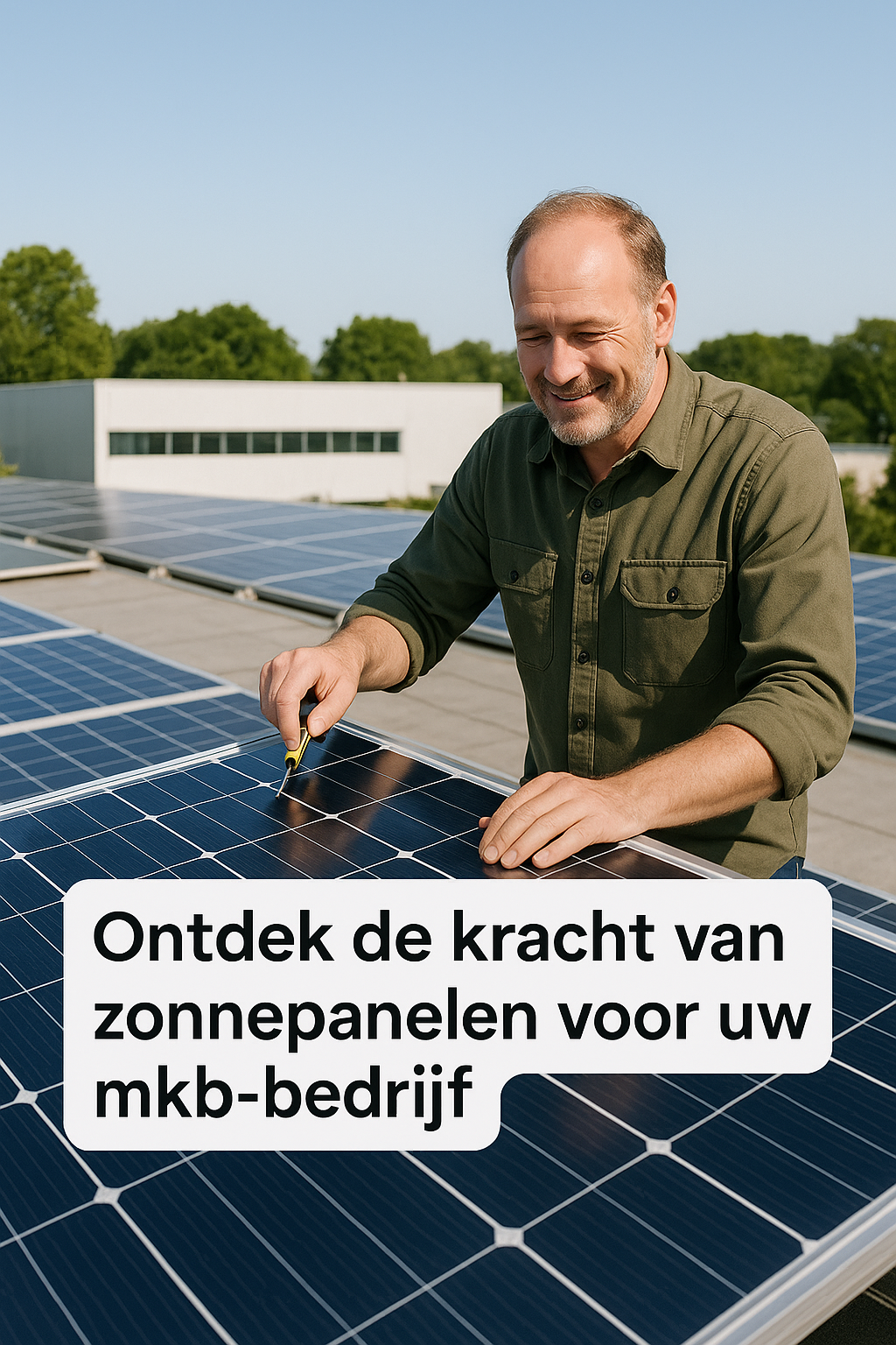Duurzaam ondernemen met zonnepanelen: Hoe mkb'ers profiteren van zonne-energie