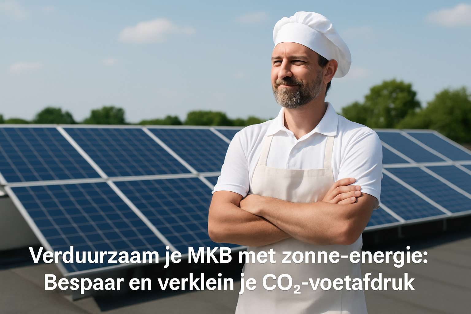Verduurzaam je MKB met Zonne-energie: Bespaar en Verklein je CO₂-voetafdruk