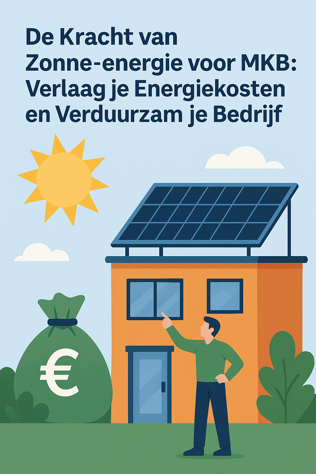 De Kracht van Zonne-energie voor MKB: Verlaag je Energiekosten en Verduurzam je Bedrijf