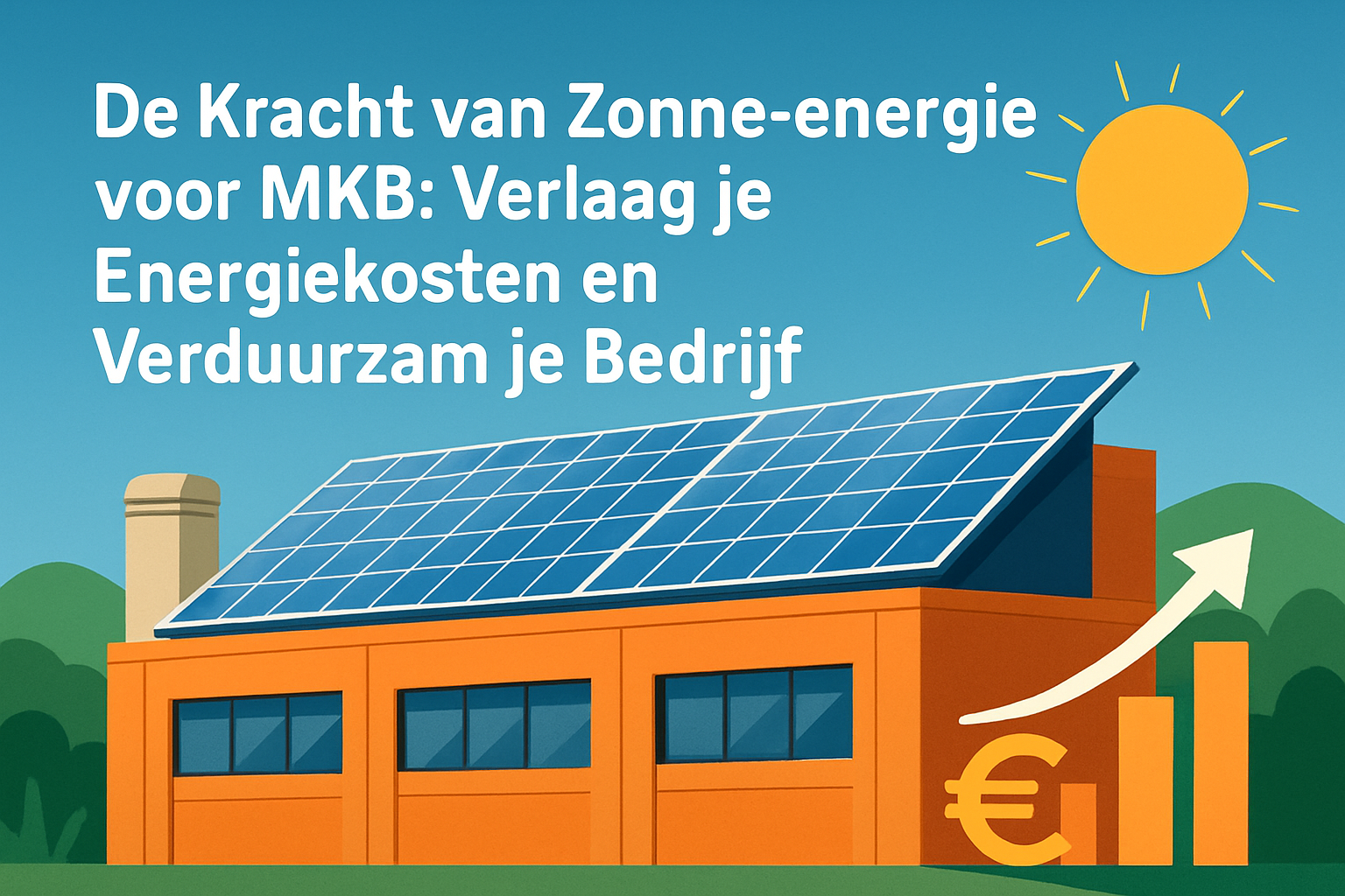 De Kracht van Zonne-energie voor MKB: Verlaag je Energiekosten en Verduurzam je Bedrijf