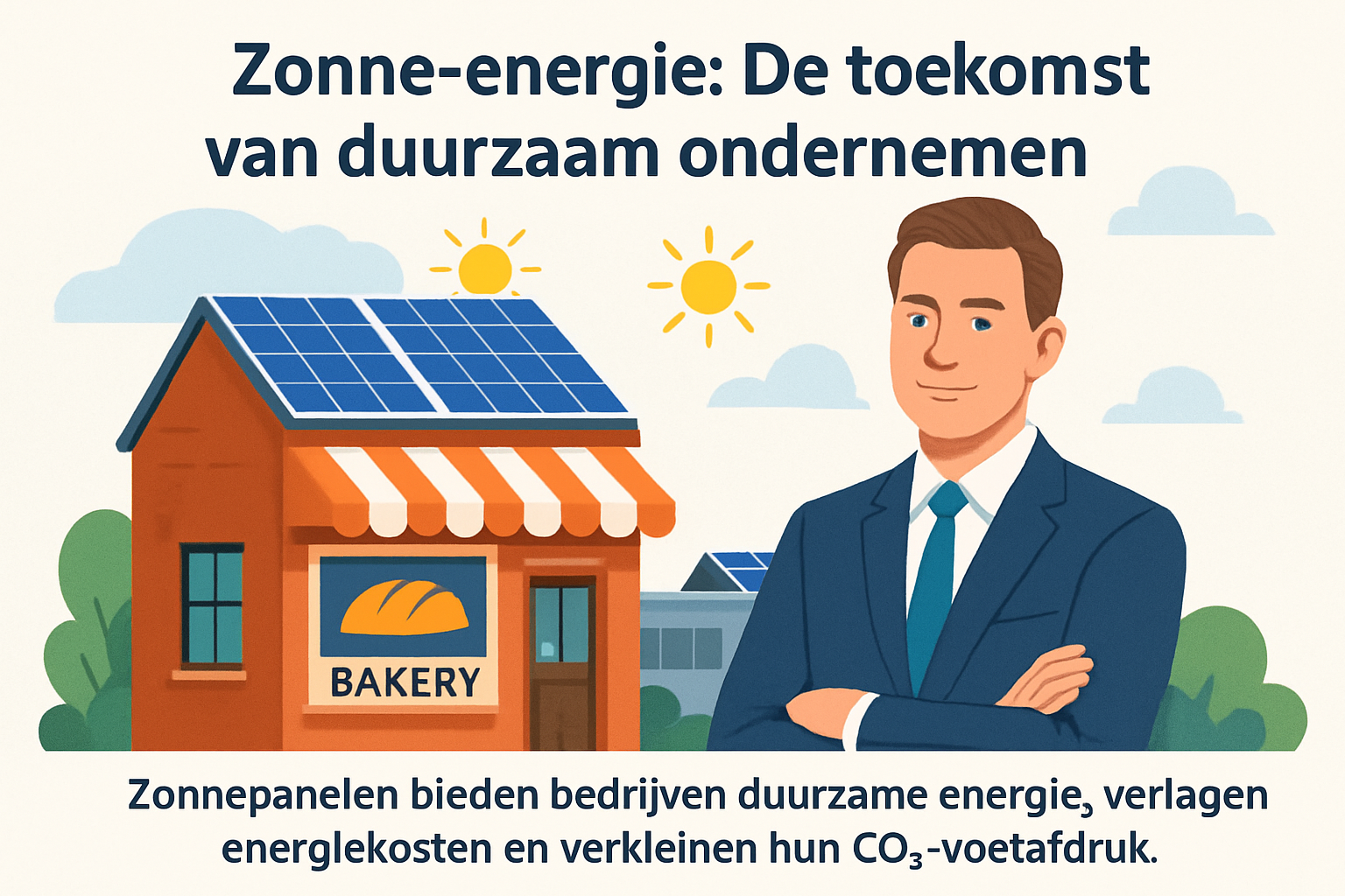 Duurzaam Ondernemen: De Voordelen van Zonnepanelen voor MKB-bedrijven