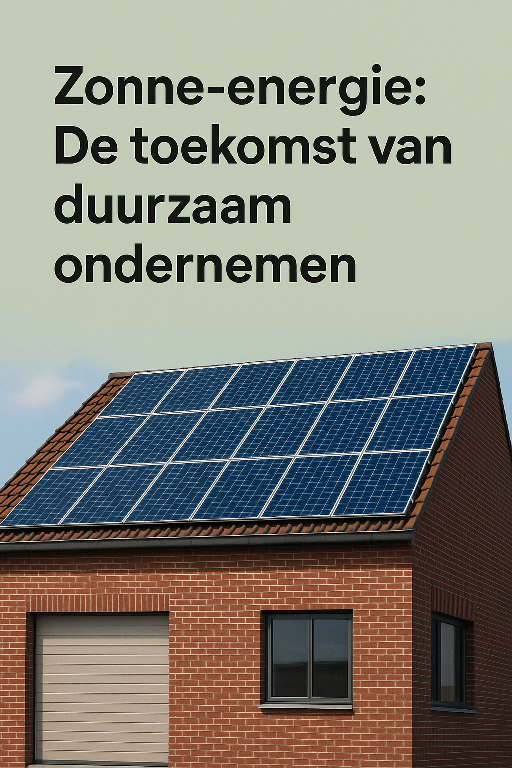 Duurzaam Ondernemen: De Voordelen van Zonnepanelen voor MKB-bedrijven