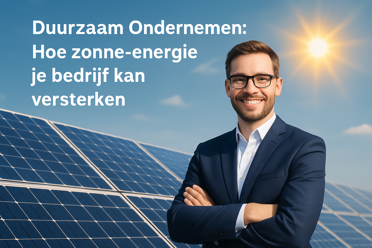 Duurzaam Ondernemen: Hoe Zonne-energie Je Bedrijf Kan Versterken