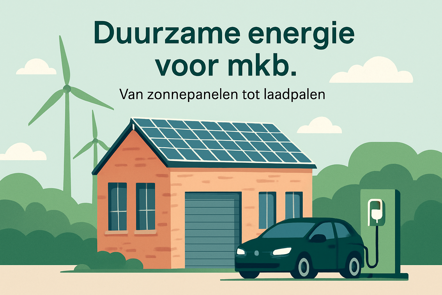 Duurzame energie voor mkb: Van zonnepanelen tot laadpalen