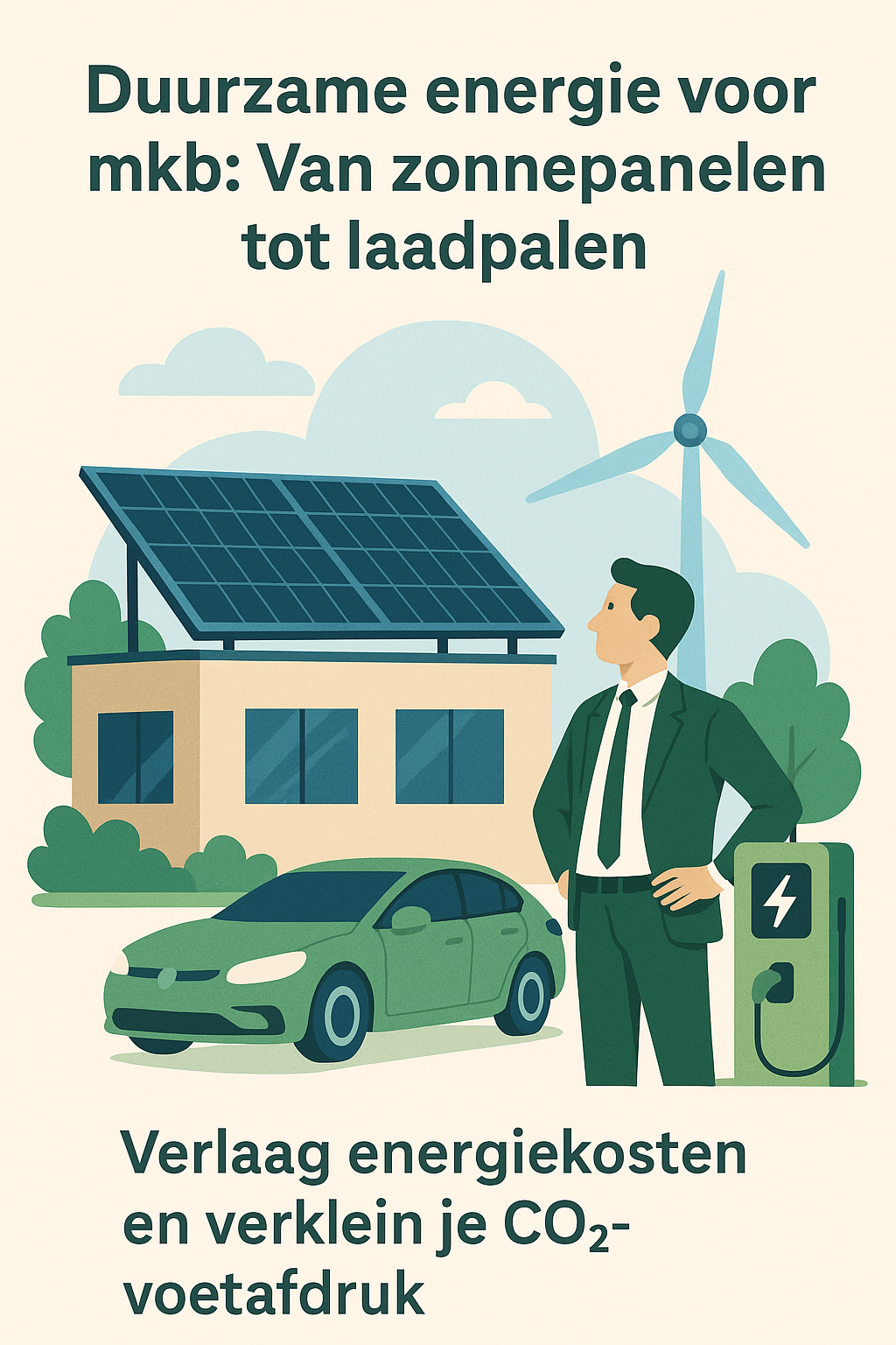 Duurzame energie voor mkb: Van zonnepanelen tot laadpalen
