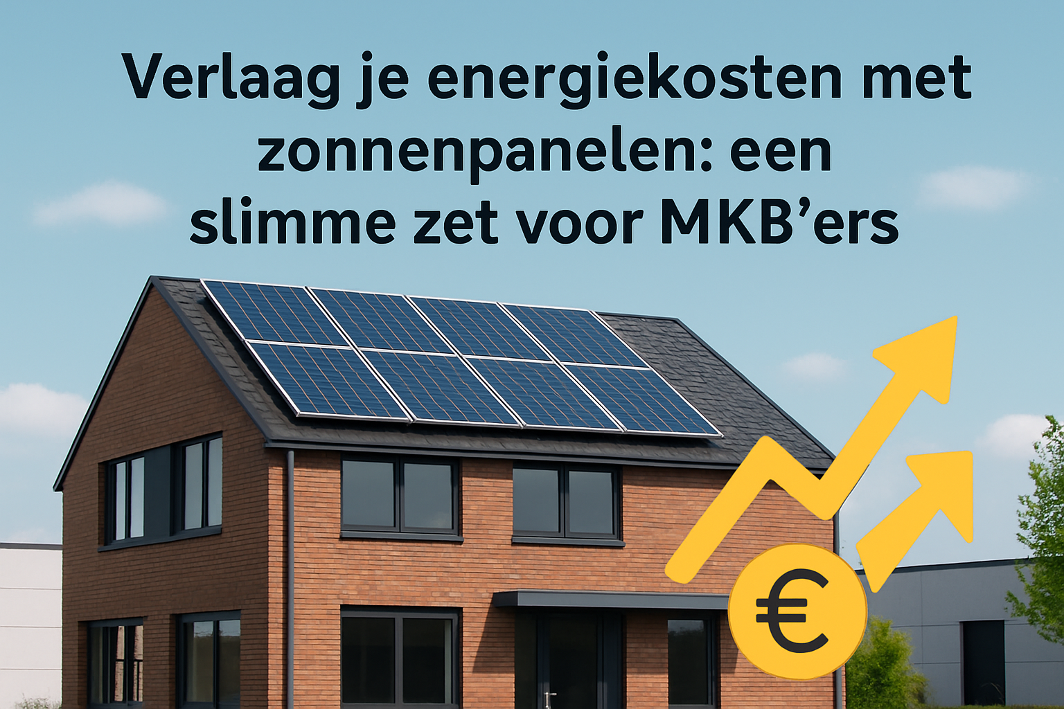 Verlaag je energiekosten met zonnepanelen: een slimme zet voor MKB'ers