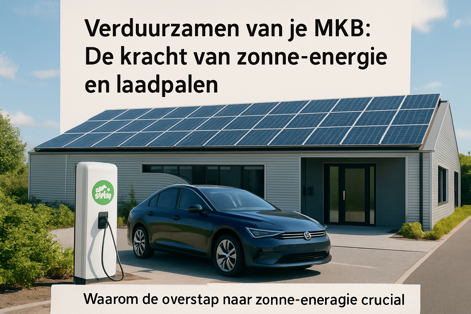 Verduurzamen van je MKB: De Kracht van Zonne-energie en Laadpalen