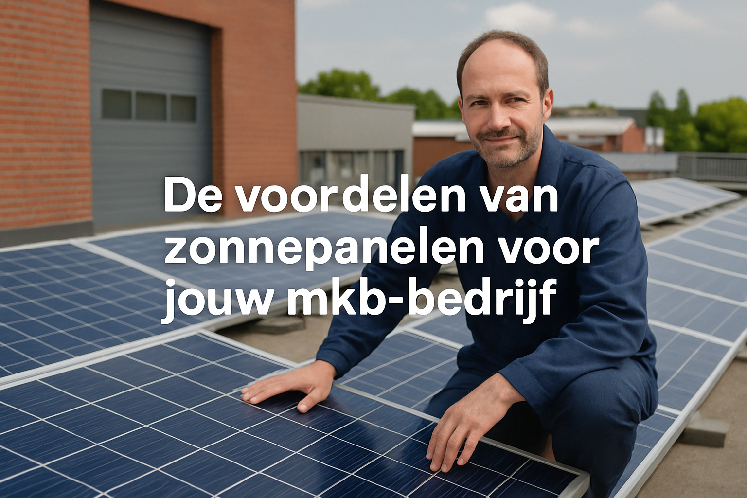 De voordelen van zonnepanelen voor jouw mkb-bedrijf