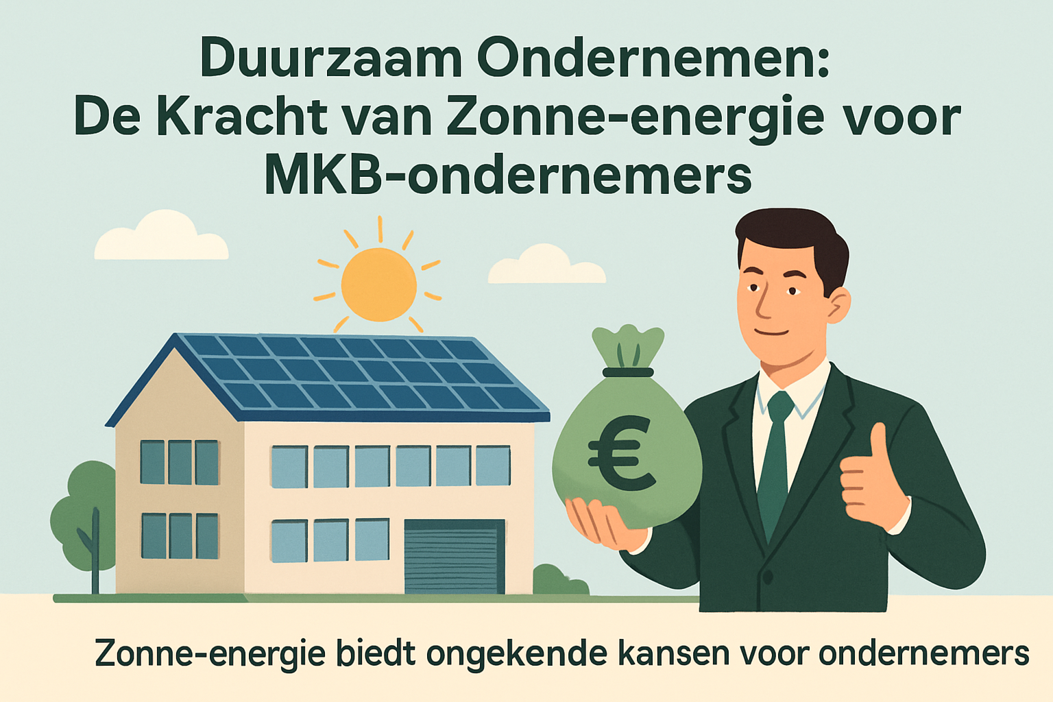 Duurzaam Ondernemen: De Kracht van Zonne-energie voor MKB-ondernemers