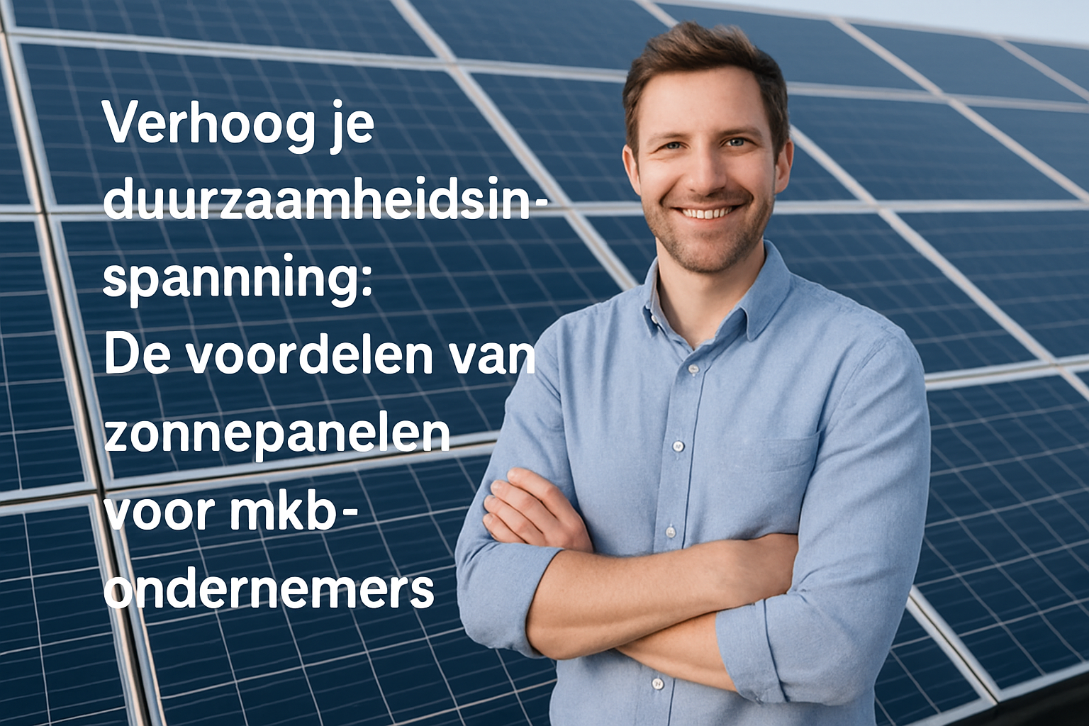 Verhoog je duurzaamheidsinspanning: De voordelen van zonnepanelen voor mkb-ondernemers
