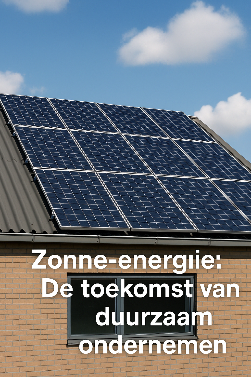 Verduurzaming voor MKB: De Kracht van Zonne-energie