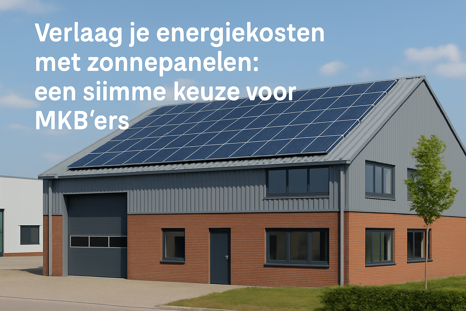 Verlaag je energiekosten met zonnepanelen: een slimme keuze voor MKB'ers