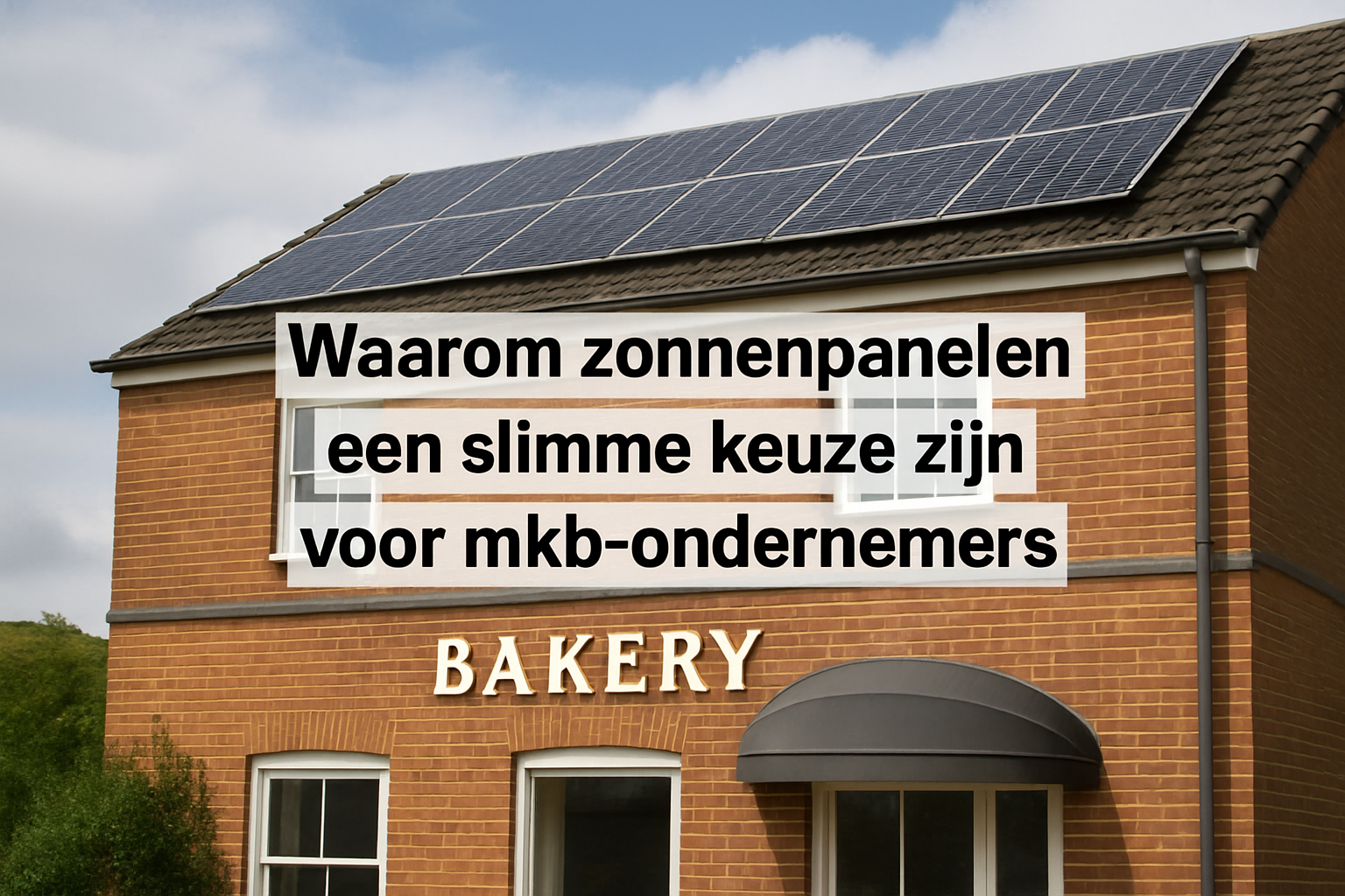 Duurzaam ondernemen: De voordelen van zonnepanelen voor mkb-bedrijven