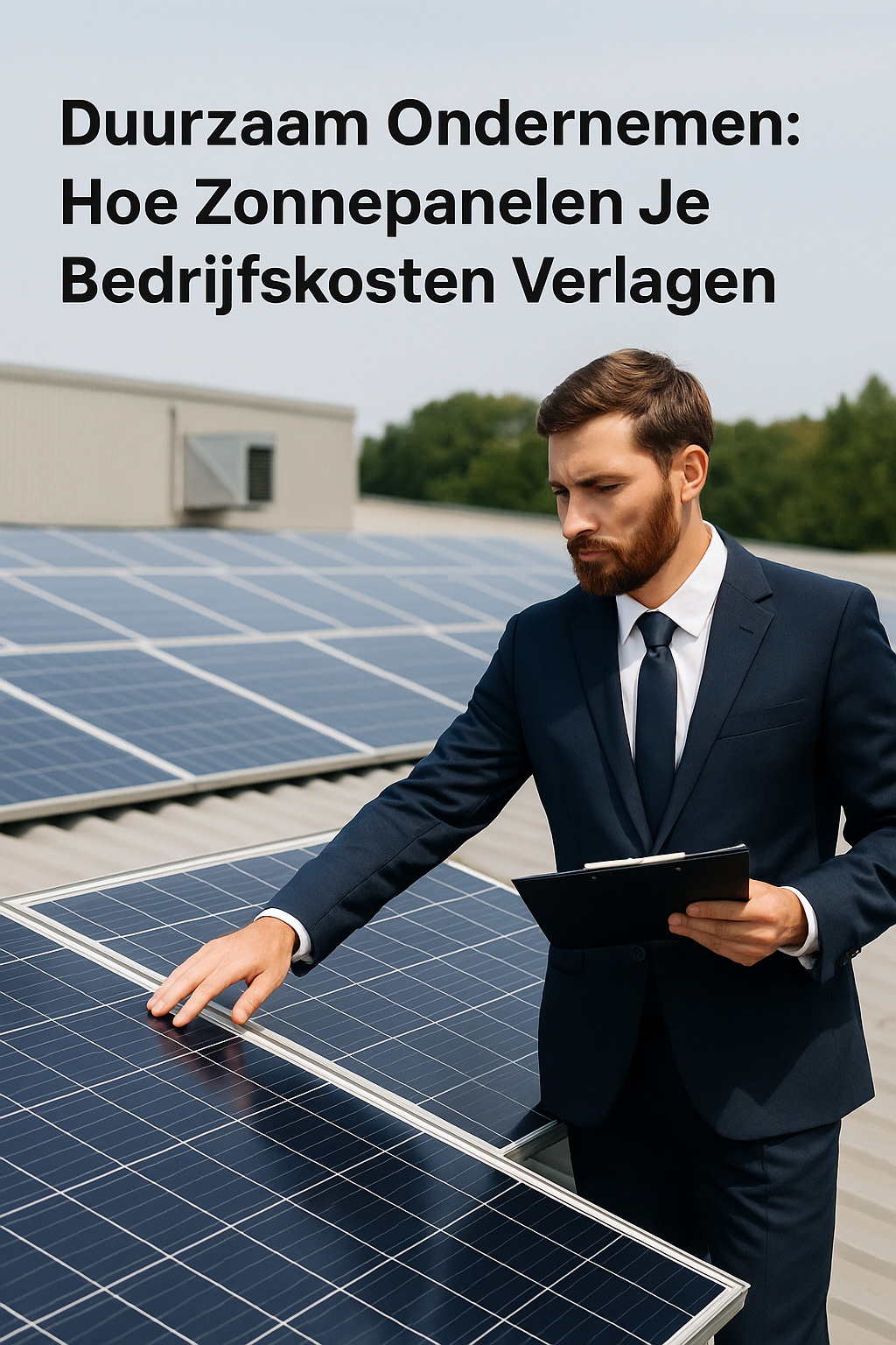 Duurzaam Ondernemen: Hoe Zonnepanelen Je Bedrijfskosten Verlagen