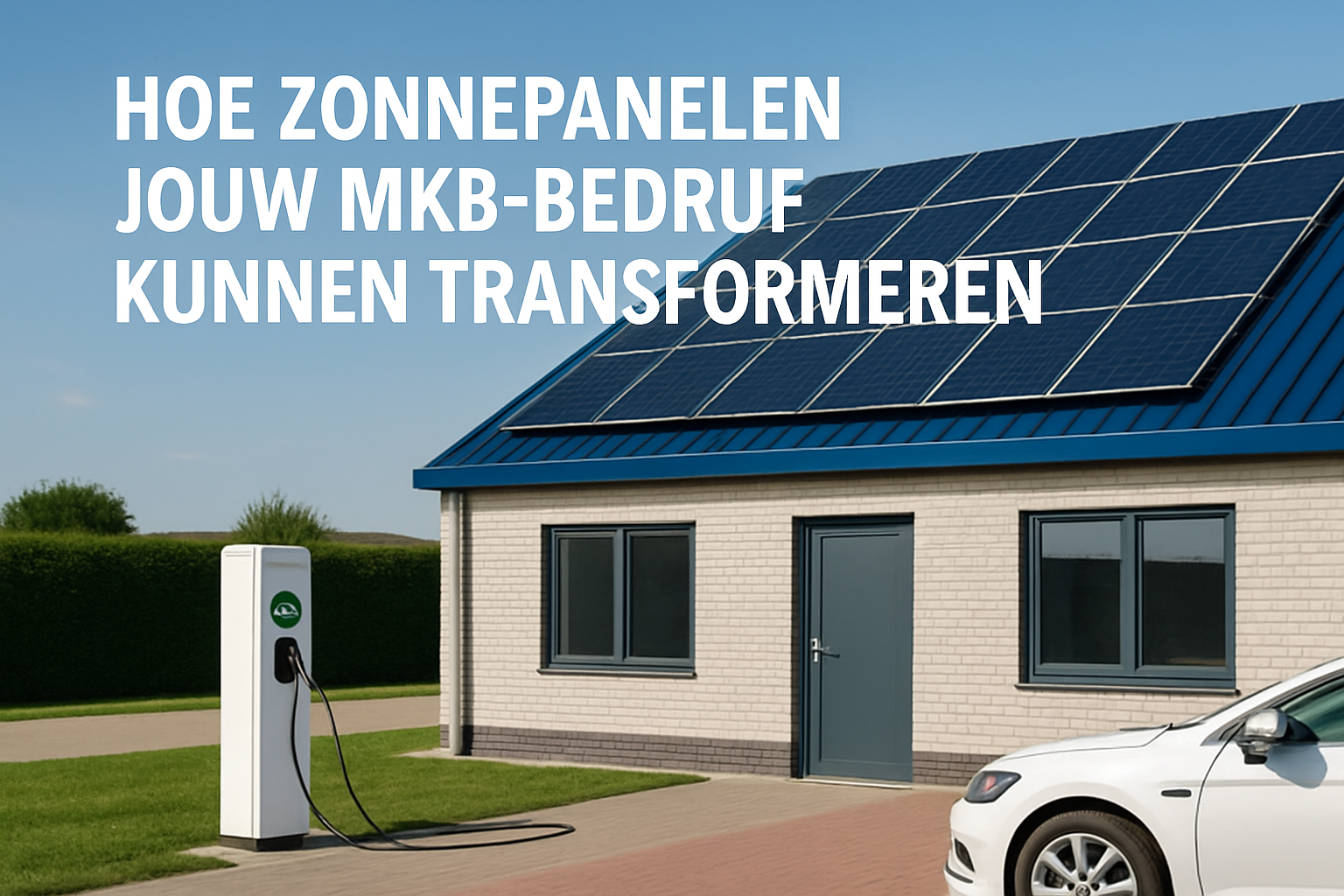Optimale verduurzaming voor mkb'ers: De kracht van zonnepanelen en laadpalen