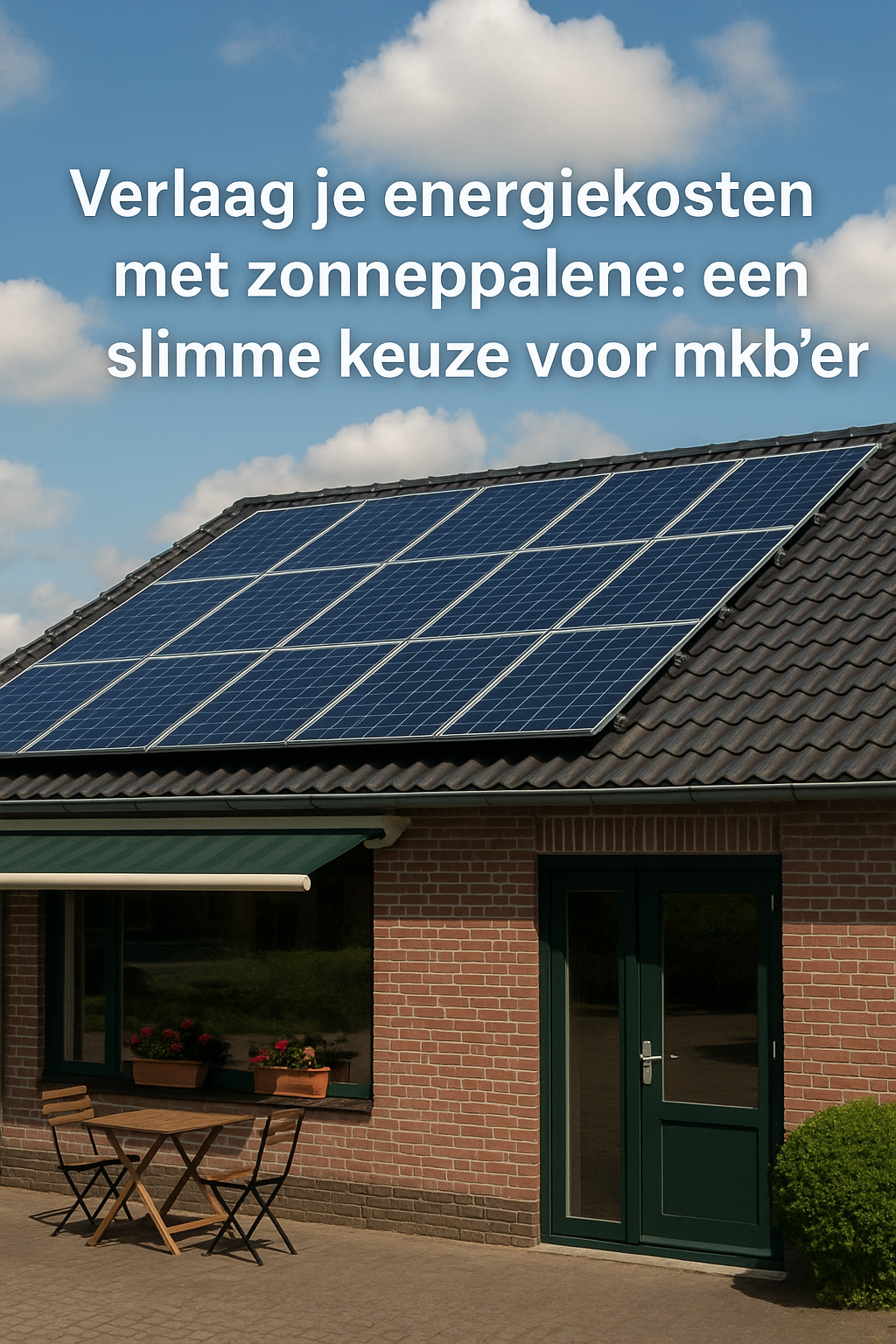 Verlaag je energiekosten met zonnepanelen: een slimme keuze voor mkb'ers