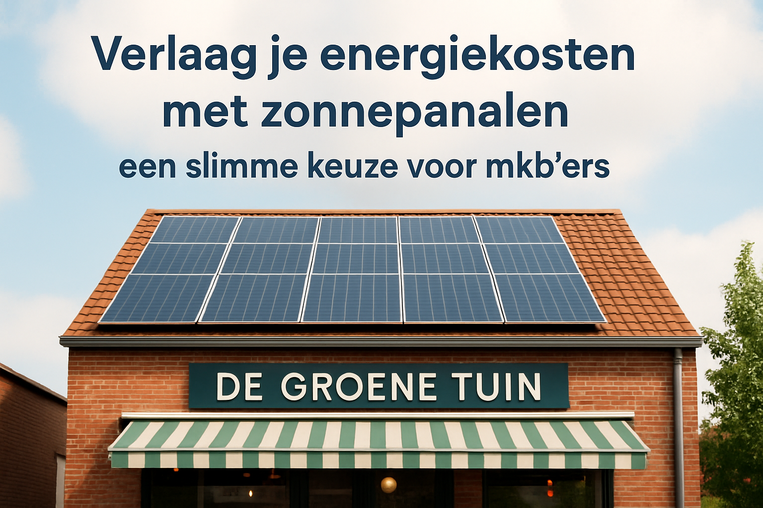 Verlaag je energiekosten met zonnepanelen: een slimme keuze voor mkb'ers