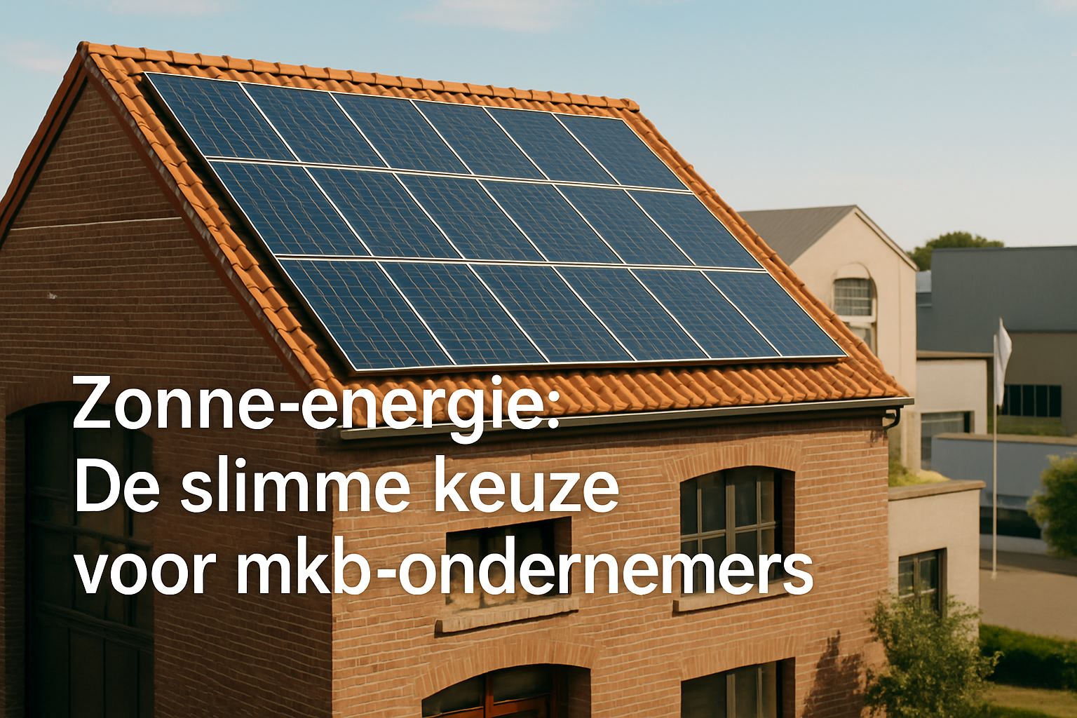 Zonne-energie voor MKB: Hoe je kosten verlaagt en verduurzamingsdoelen bereikt