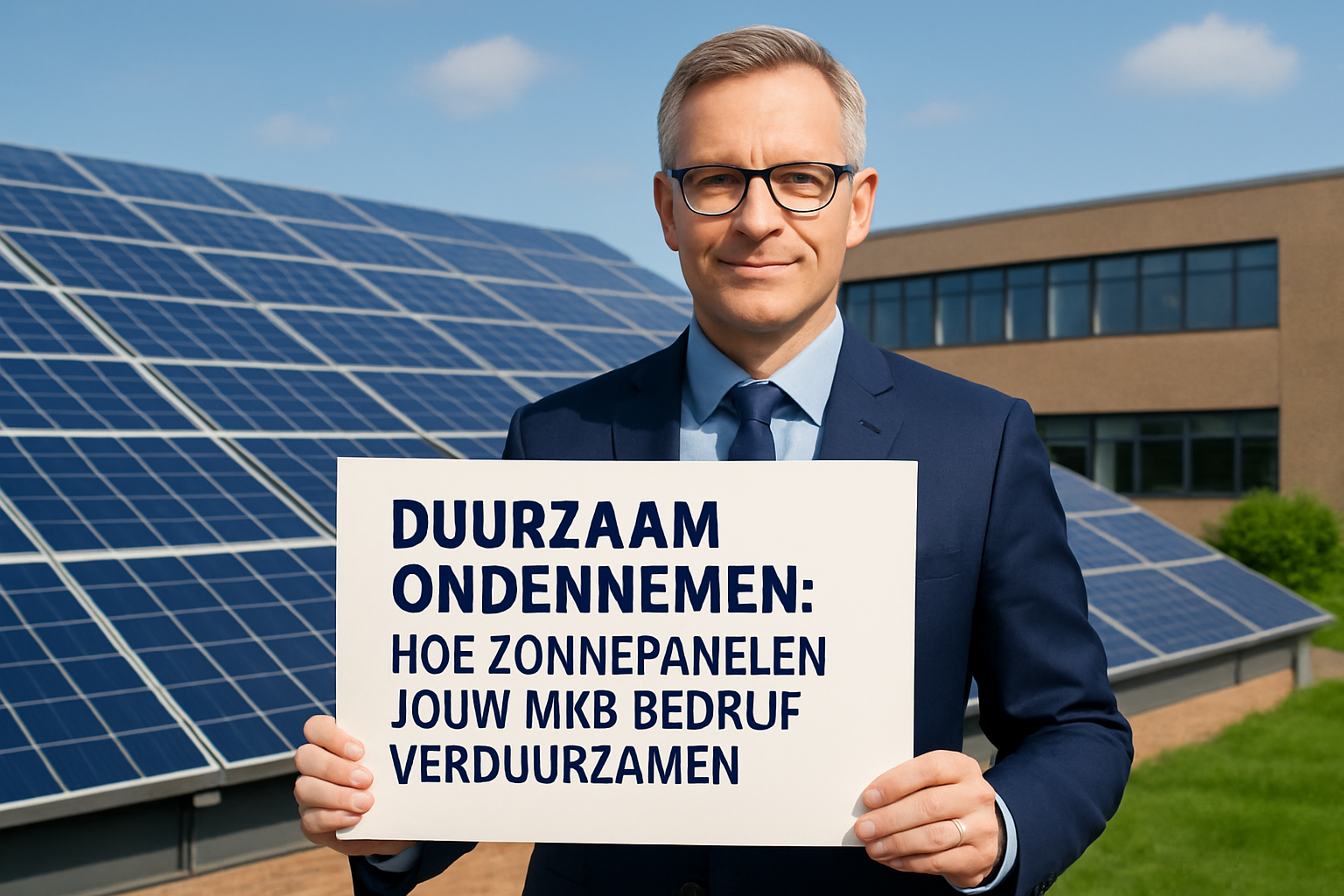 Duurzaam Ondernemen: Hoe Zonnepanelen Jouw MKB Bedrijf Verduurzamen