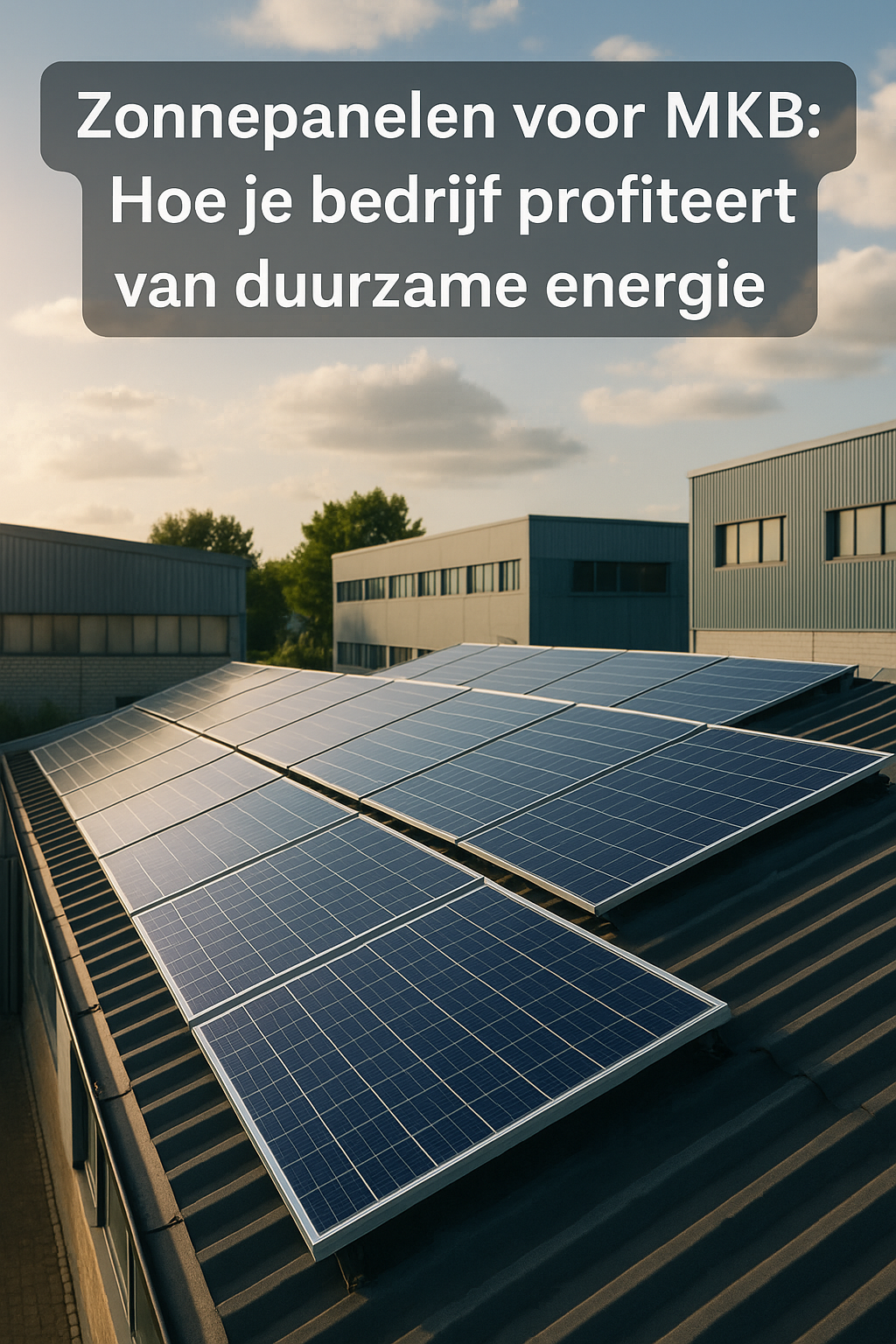 Zonnepanelen voor MKB: Hoe je bedrijf profiteert van duurzame energie