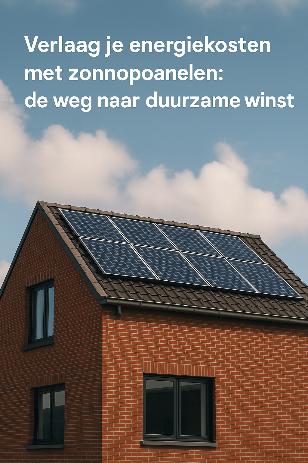 Verlaag je energiekosten met zonnepanelen: de weg naar duurzame winst