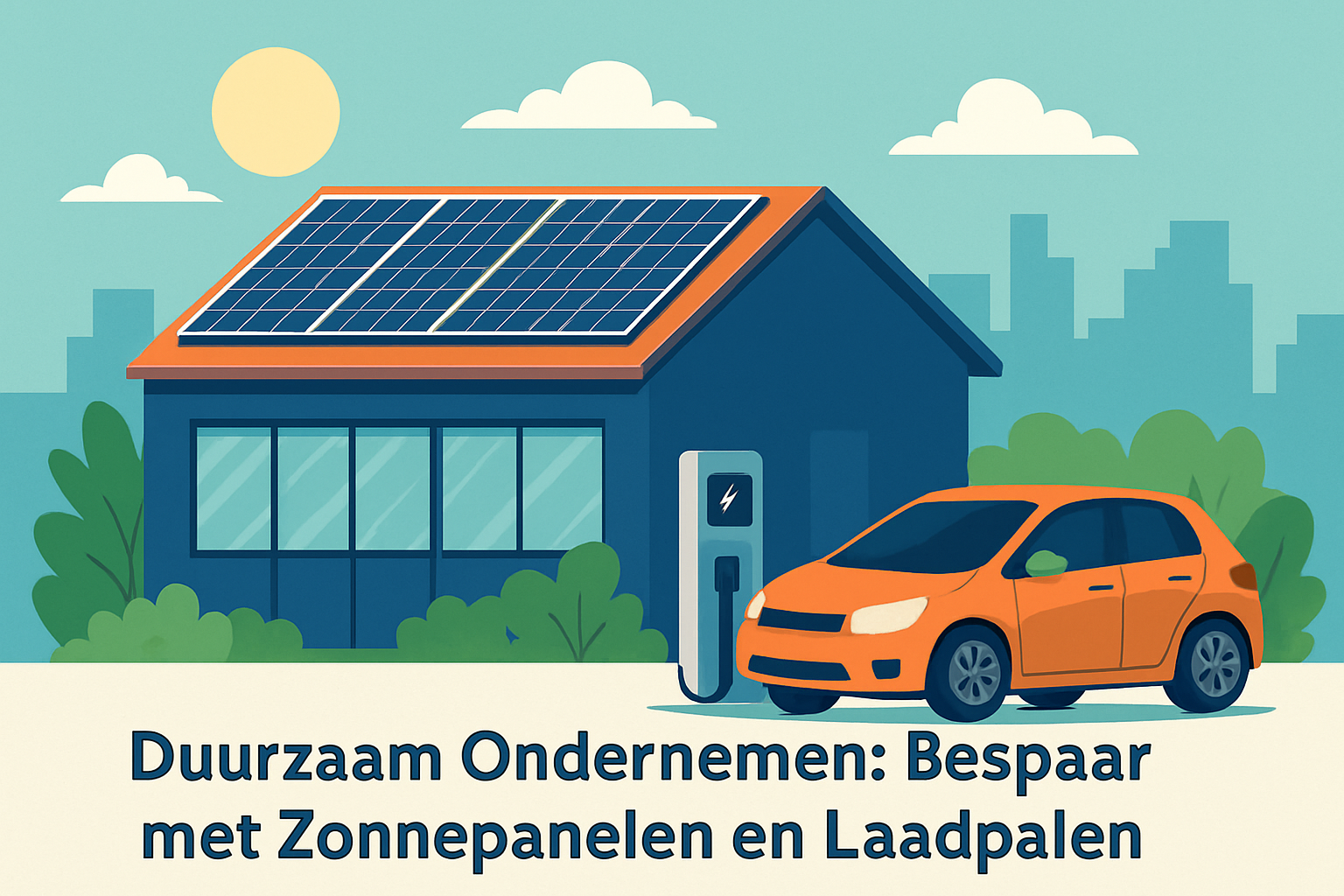 Duurzaam Ondernemen: Bespaar met Zonnepanelen en Laadpalen