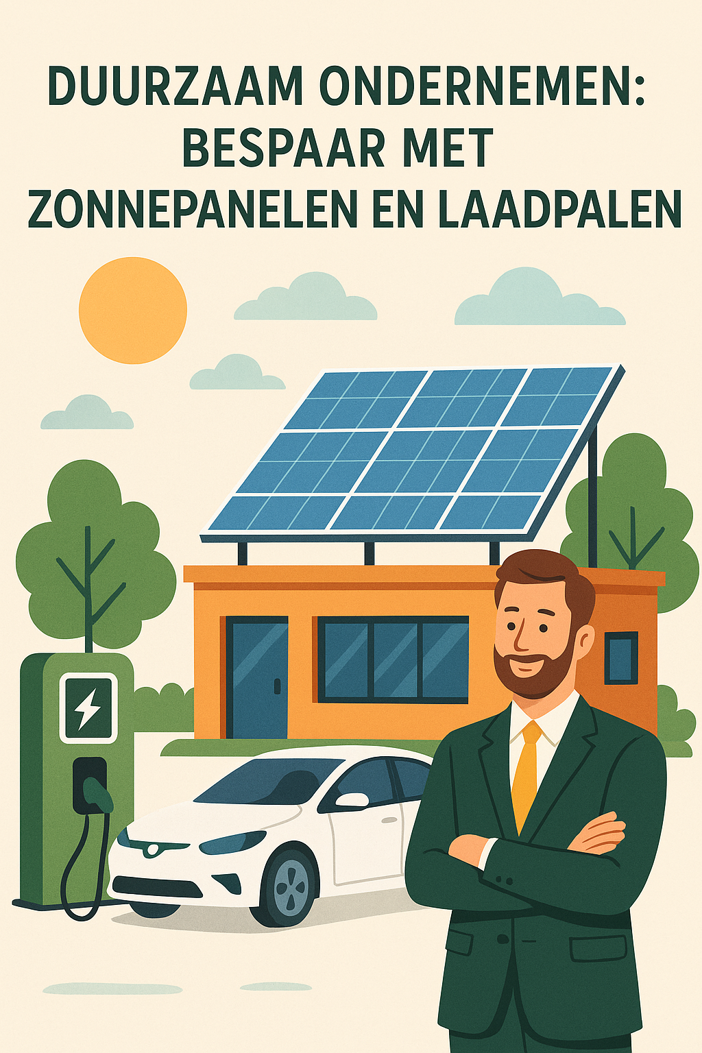 Duurzaam Ondernemen: Bespaar met Zonnepanelen en Laadpalen