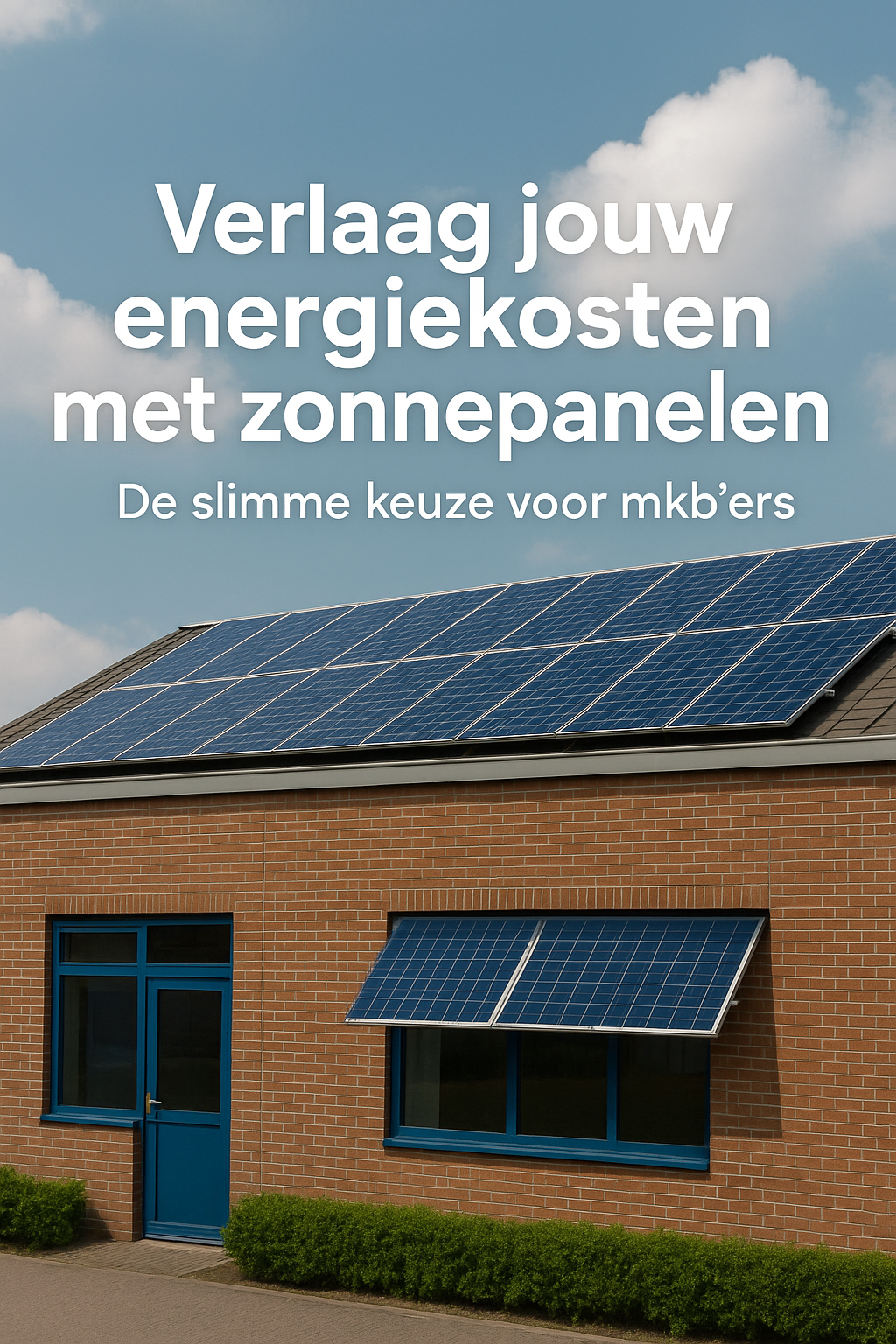 Verlaag jouw energiekosten met zonnepanelen: De slimme keuze voor mkb’ers