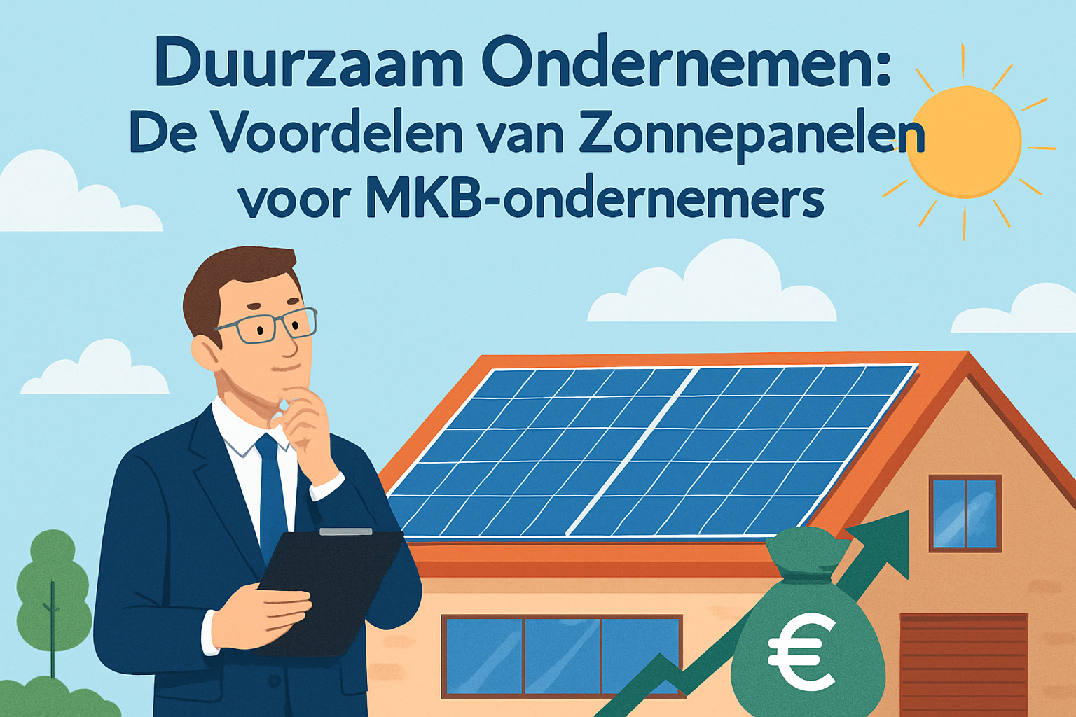 Duurzaam Ondernemen: De Voordelen van Zonnepanelen voor MKB-ondernemers