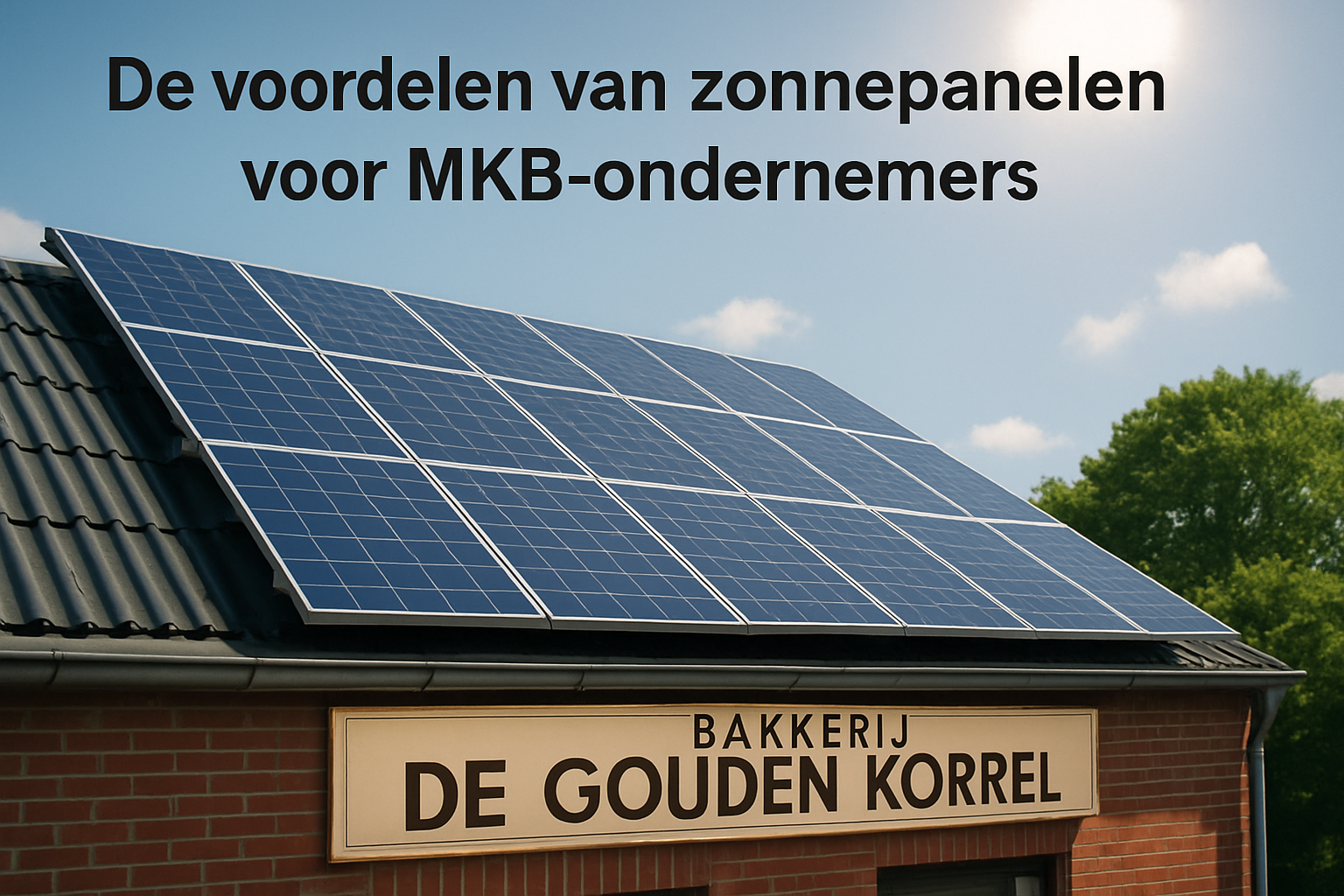 De Voordelen van Zonnepanelen voor MKB-ondernemers