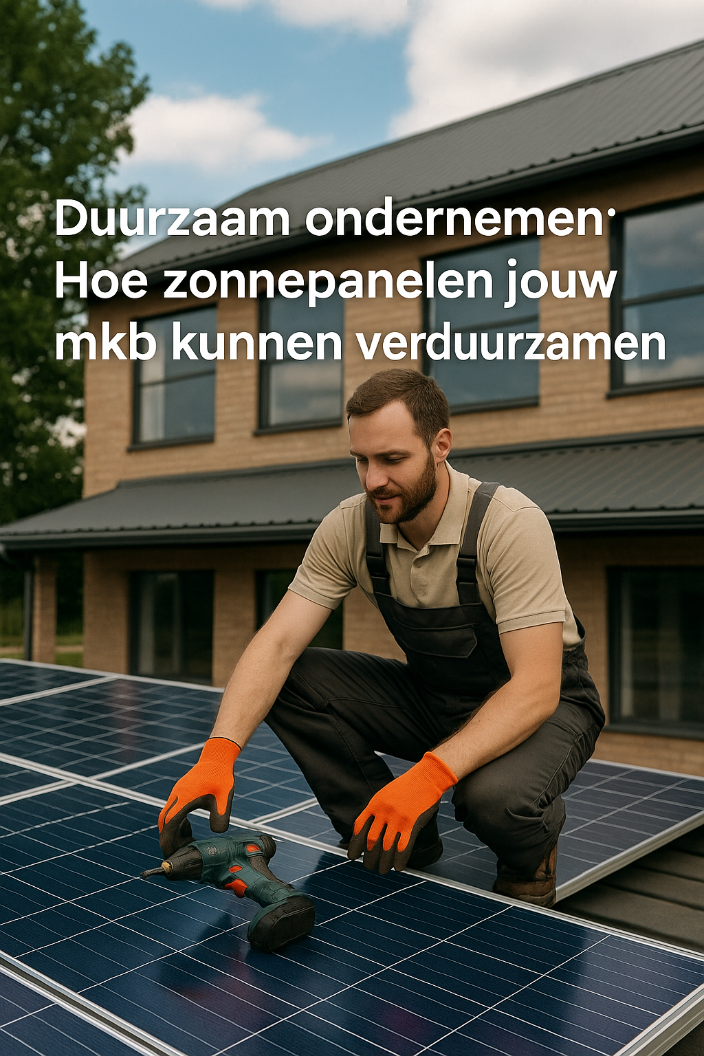 Duurzaam ondernemen: Hoe zonnepanelen jouw mkb kunnen verduurzamen