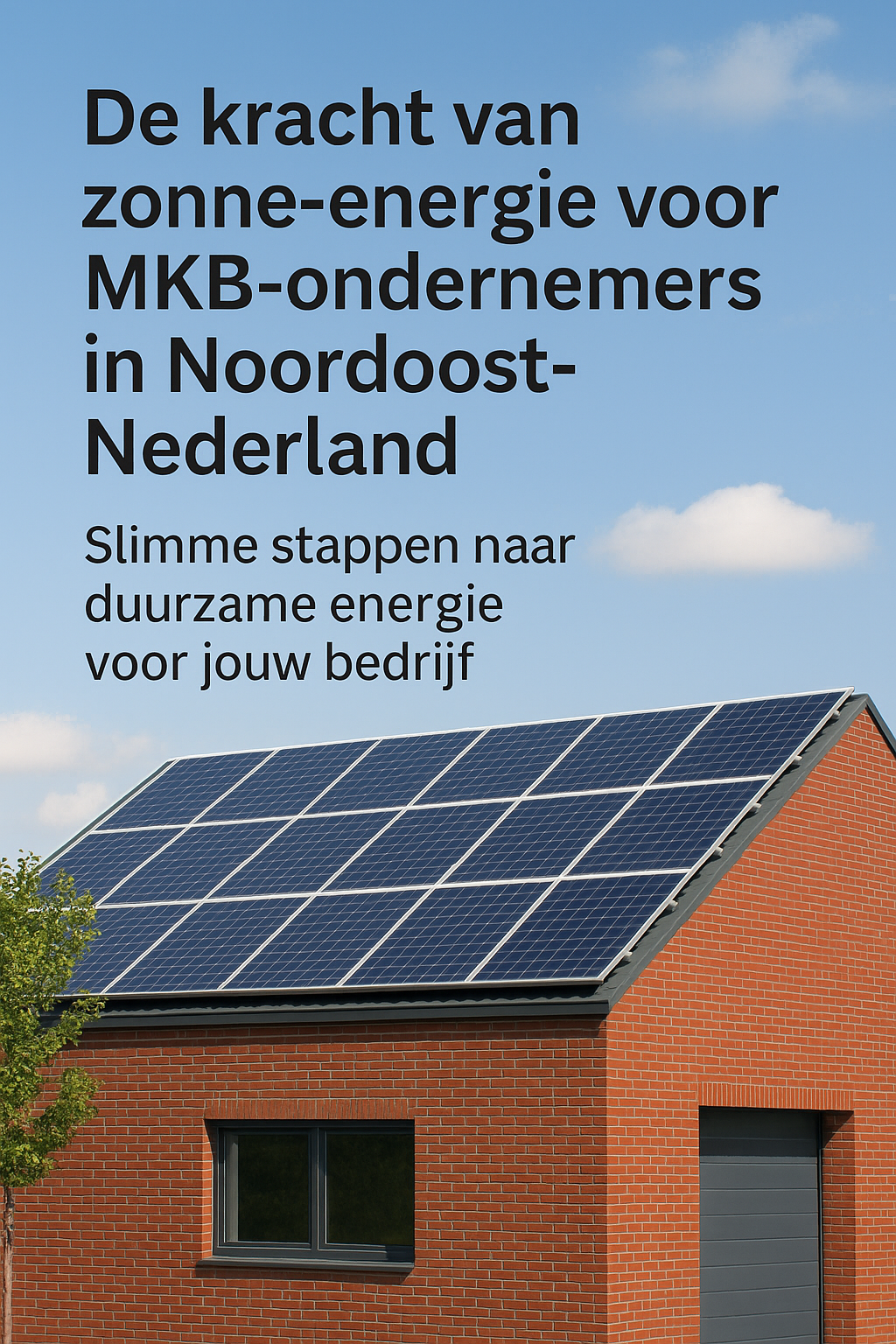 De Kracht van Zonne-energie voor MKB-ondernemers in Noordoost-Nederland