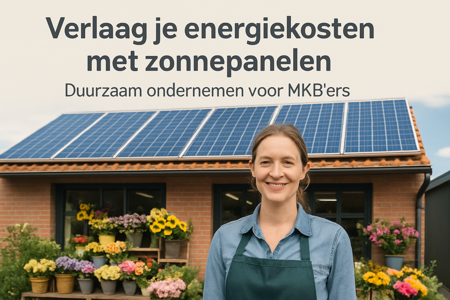 Verlaag je energiekosten met zonnepanelen: Duurzaam ondernemen voor MKB'ers