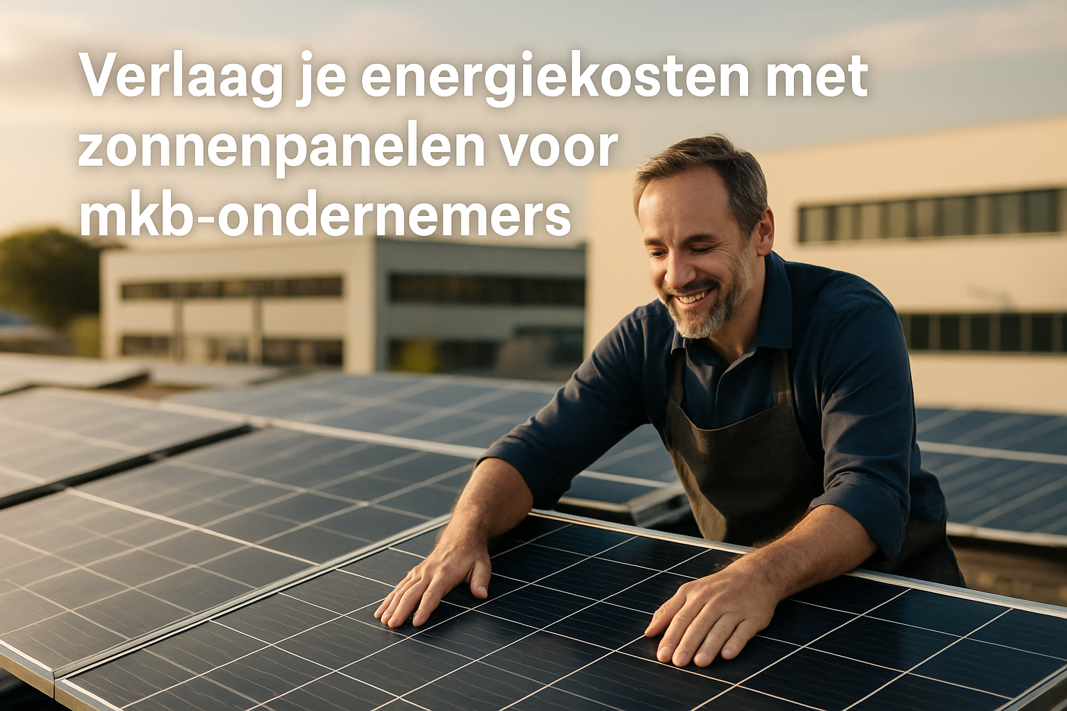 Verlaag je energiekosten met zonnepanelen voor mkb-ondernemers