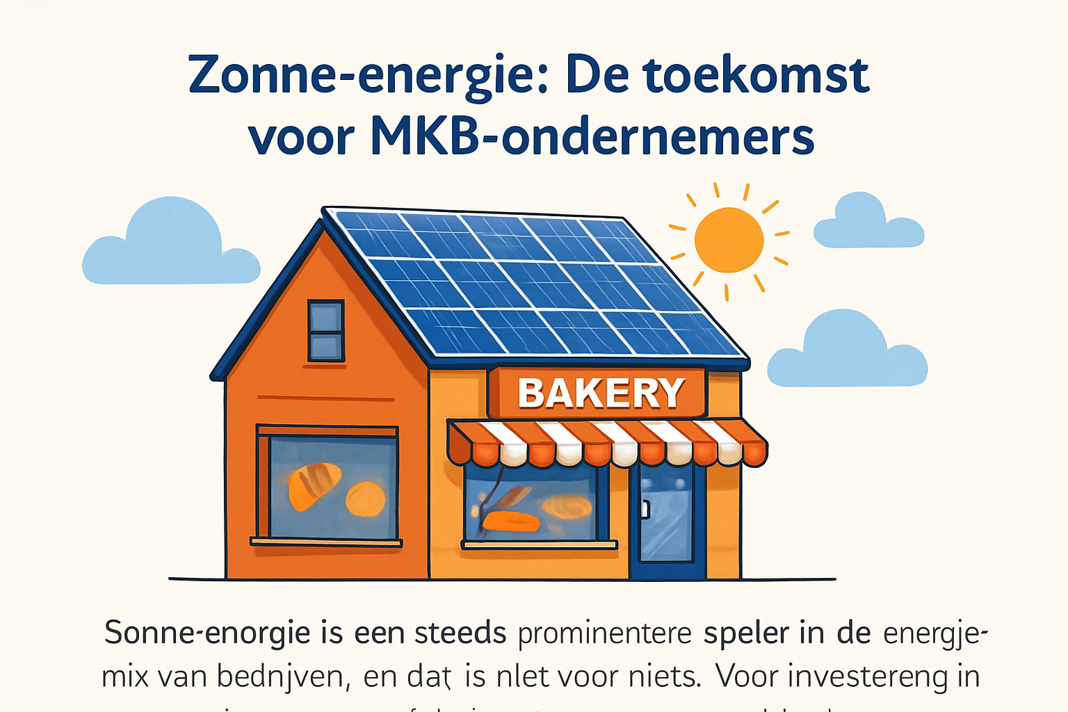 Waarom Zonne-energie Onmisbaar Is Voor MKB Ondernemers