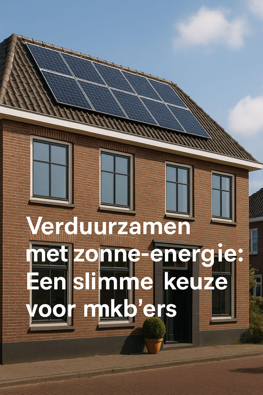 Verduurzamen met Zonne-energie: Een Slimme Keuze voor MKB'ers