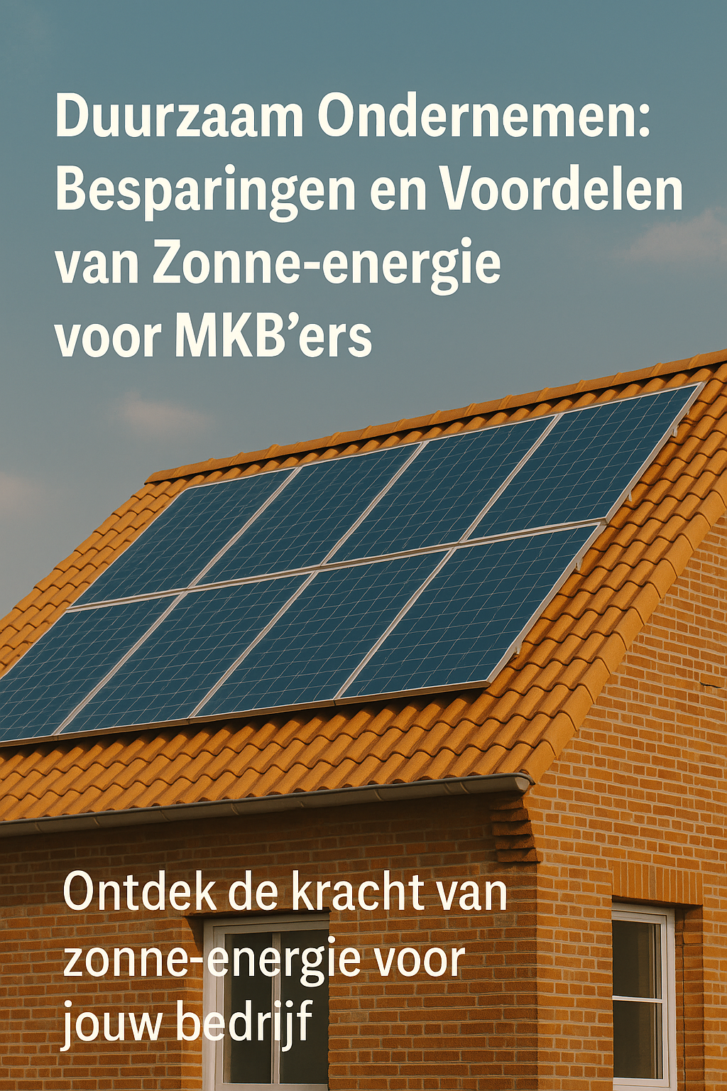 Duurzaam Ondernemen: Besparingen en Voordelen van Zonne-energie voor MKB’ers