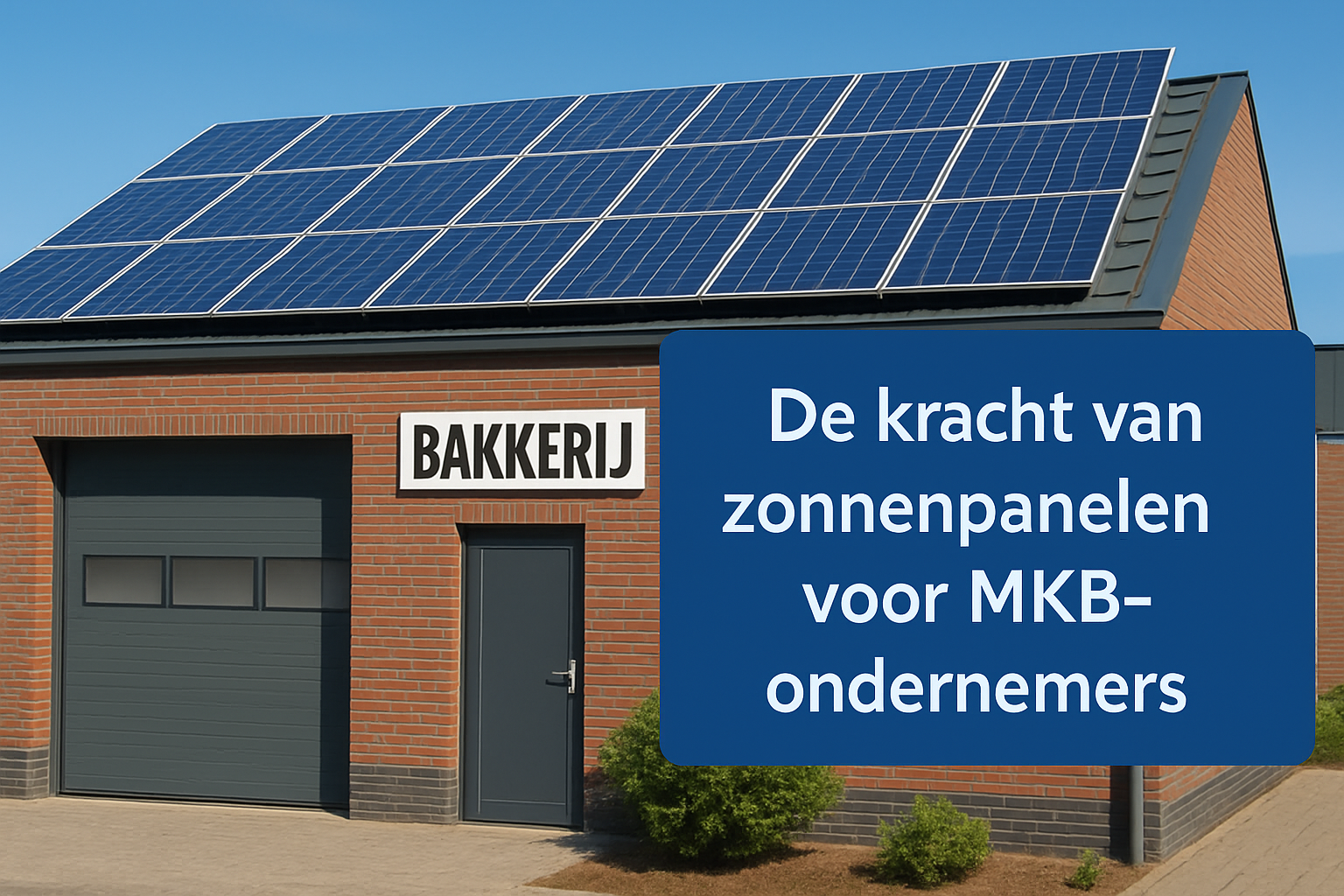 De Duurzame Toekomst van MKB: Hoe Zonnepanelen Jouw Bedrijf Kunnen Transformeren