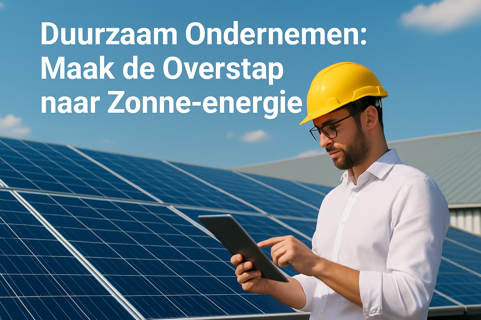 Duurzaam Ondernemen: Maak de Overstap naar Zonne-energie