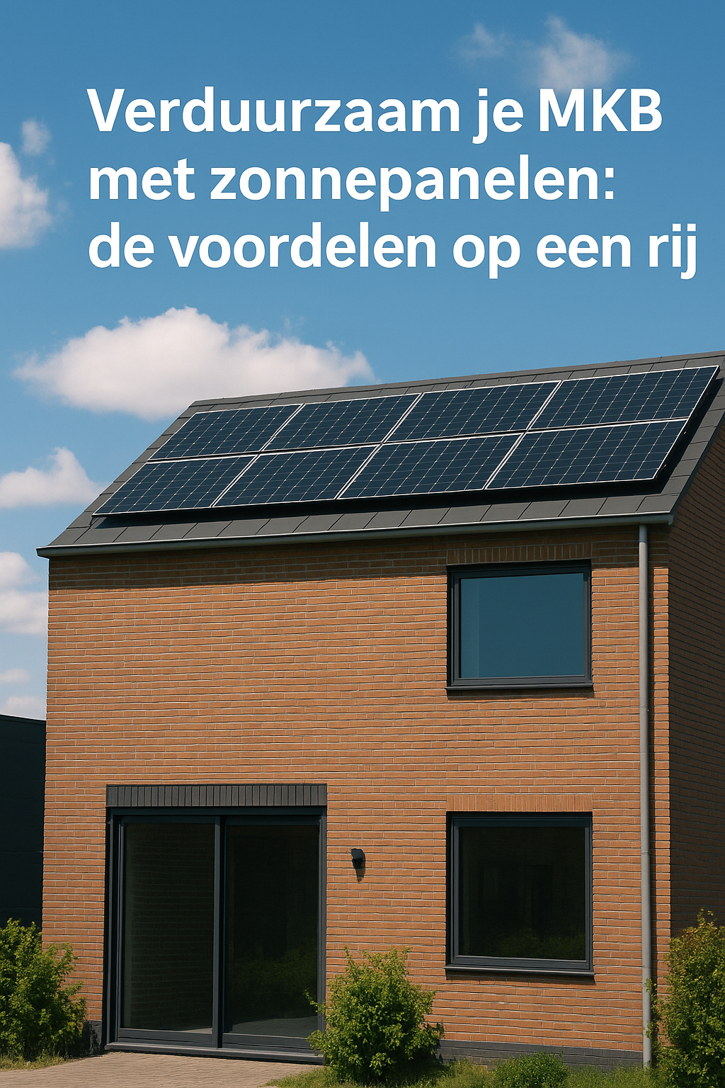 Verduurzaam je MKB met zonnepanelen: de voordelen op een rij